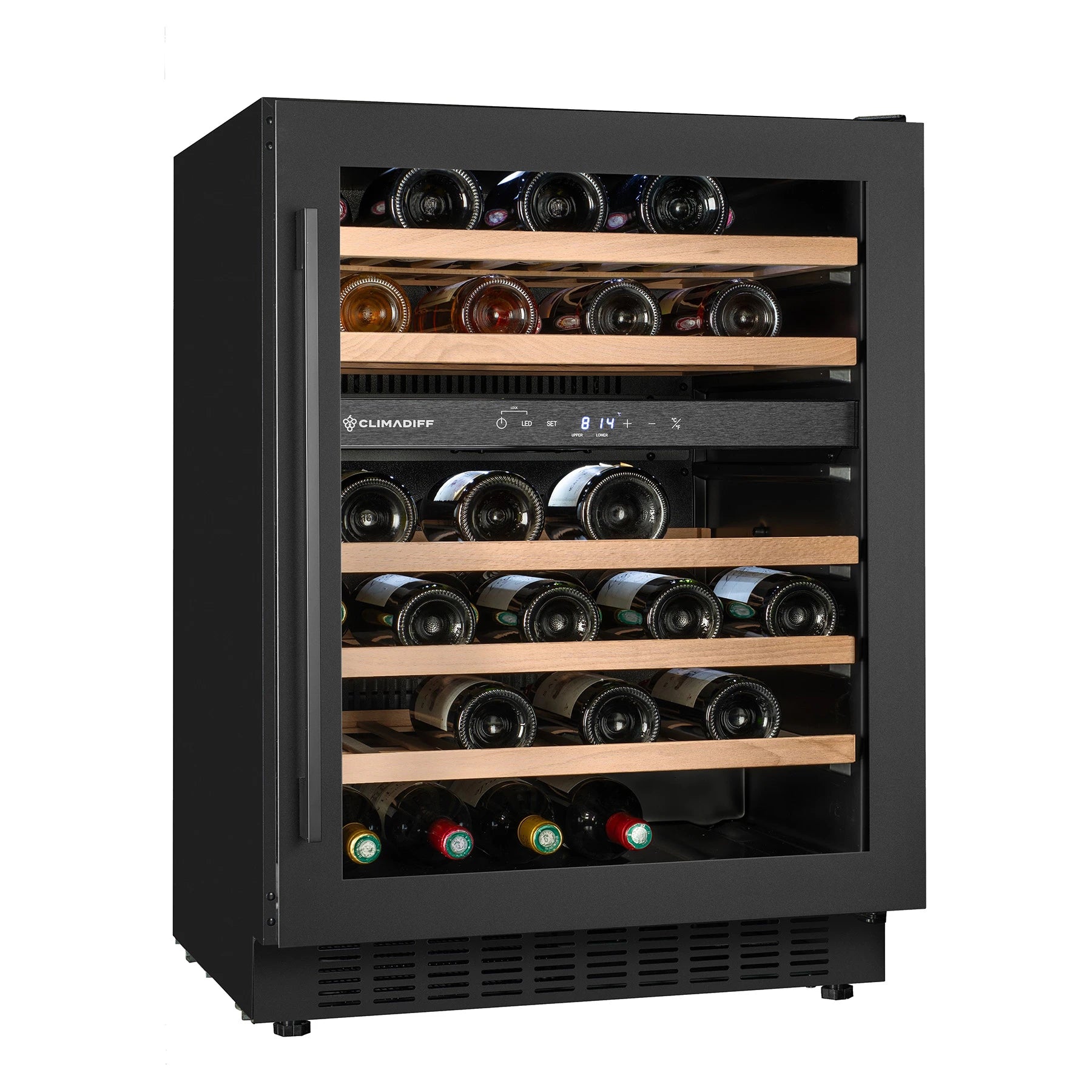 Weinkühlschrank 46 Flaschen Climadiff CBU50DZBM