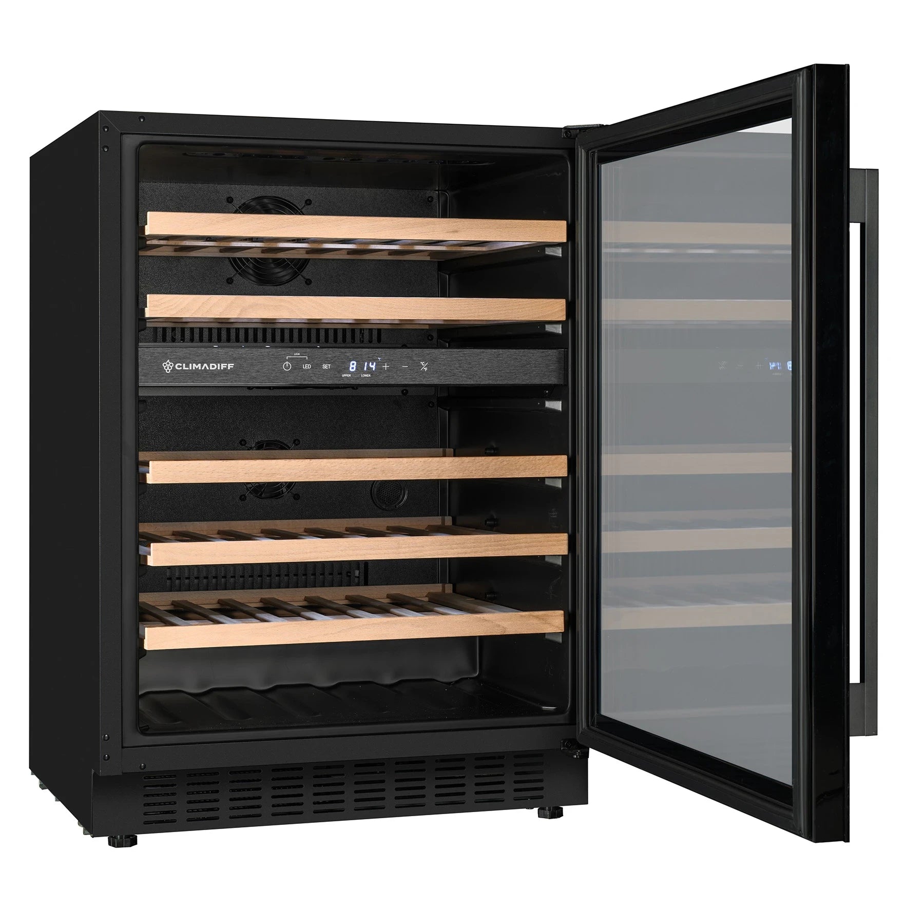 Weinkühlschrank 46 Flaschen Climadiff CBU50DZBM