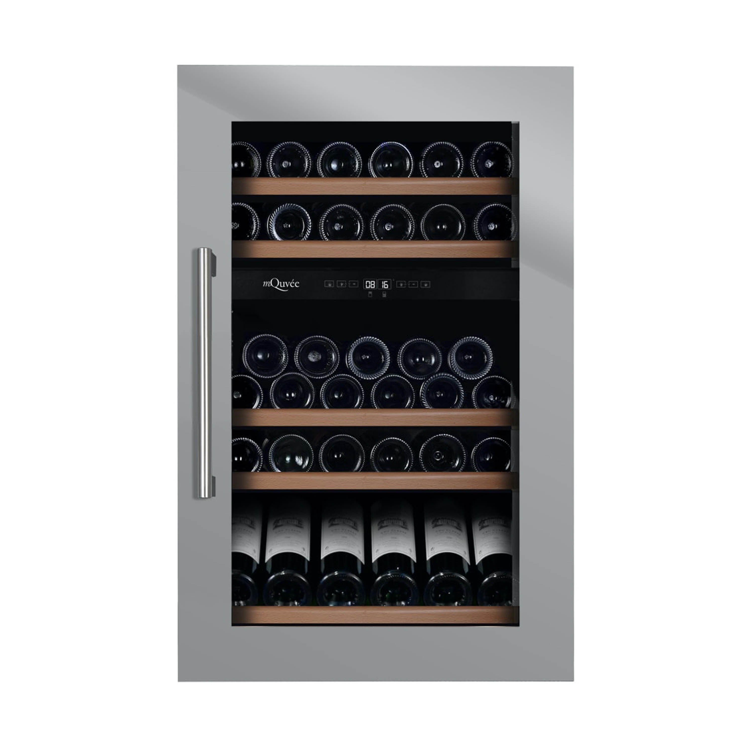 Weinkühlschrank 49 Flaschen WineKeeper 49D Stainless