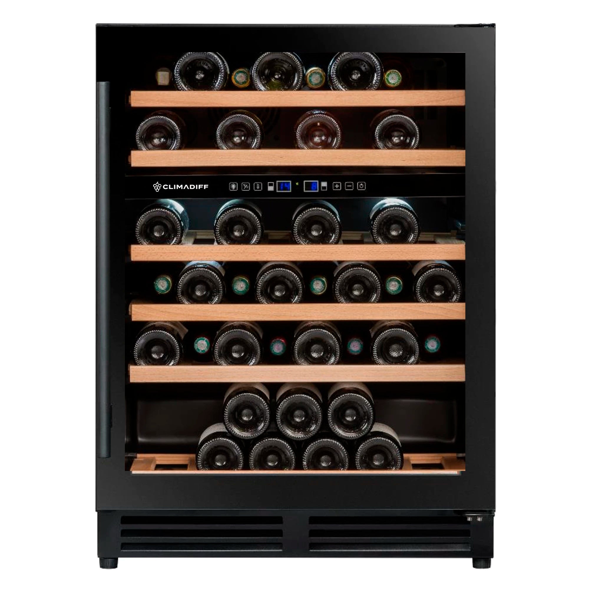 Weinkühlschrank 51 Flaschen Climadiff CBU50D2B