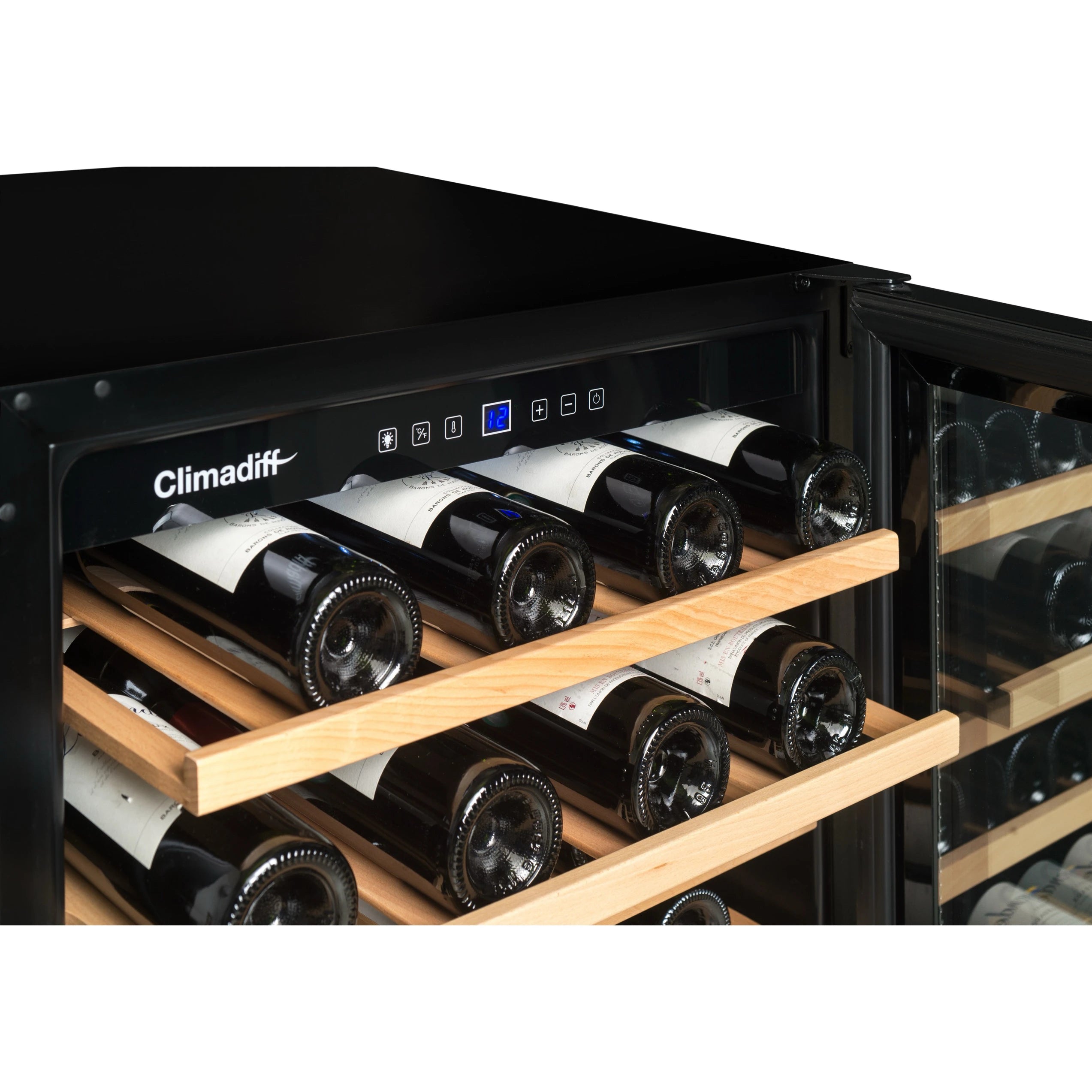 Weinkühlschrank 51 Flaschen Climadiff CBU51S2B