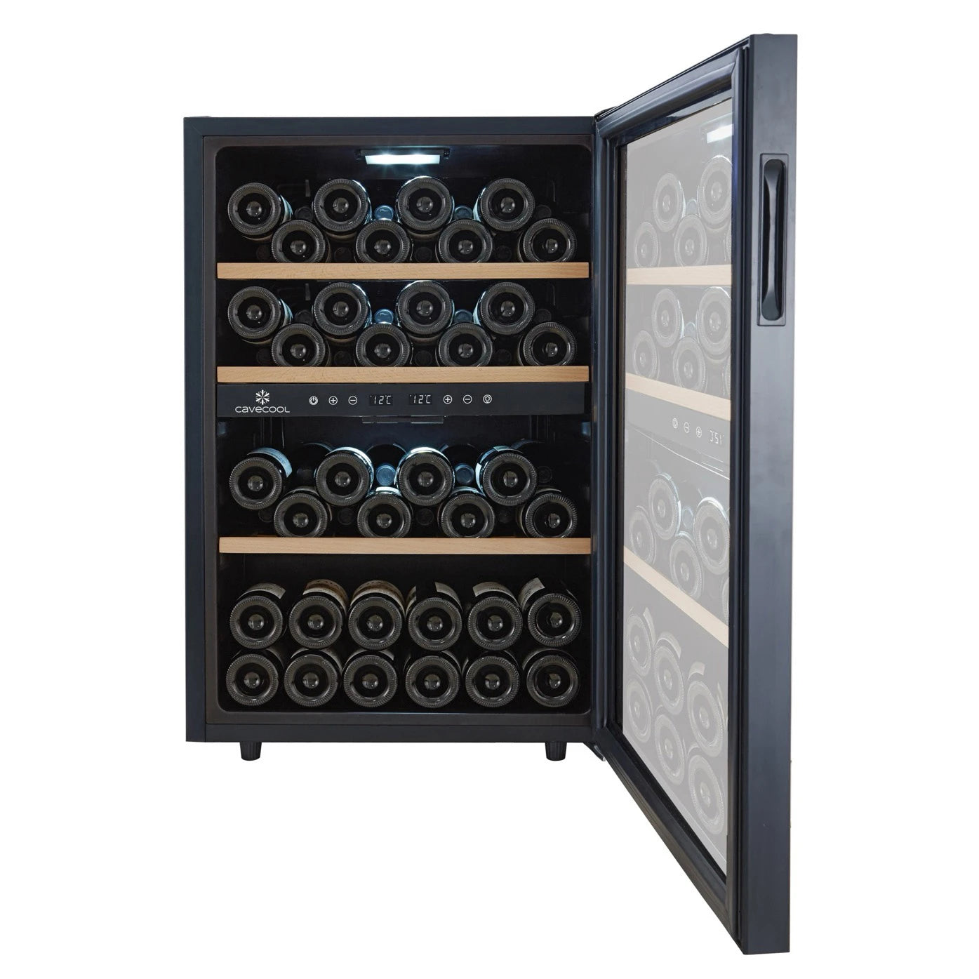 Weinkühlschrank 62 Flaschen Cavecool Chill Topaz CC54DB-1