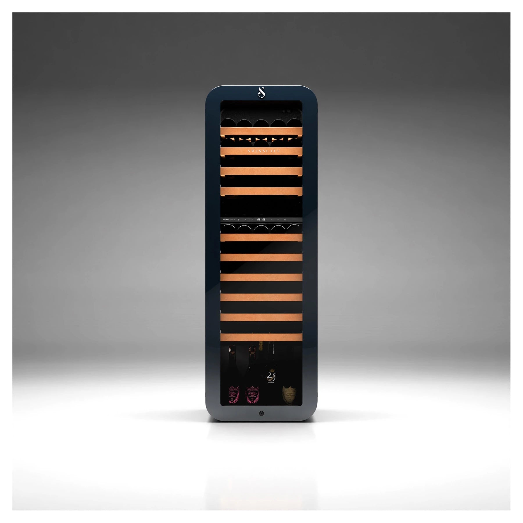 Weinkühlschrank 68 Flaschen Swisscave WLB-320DF-BLACK