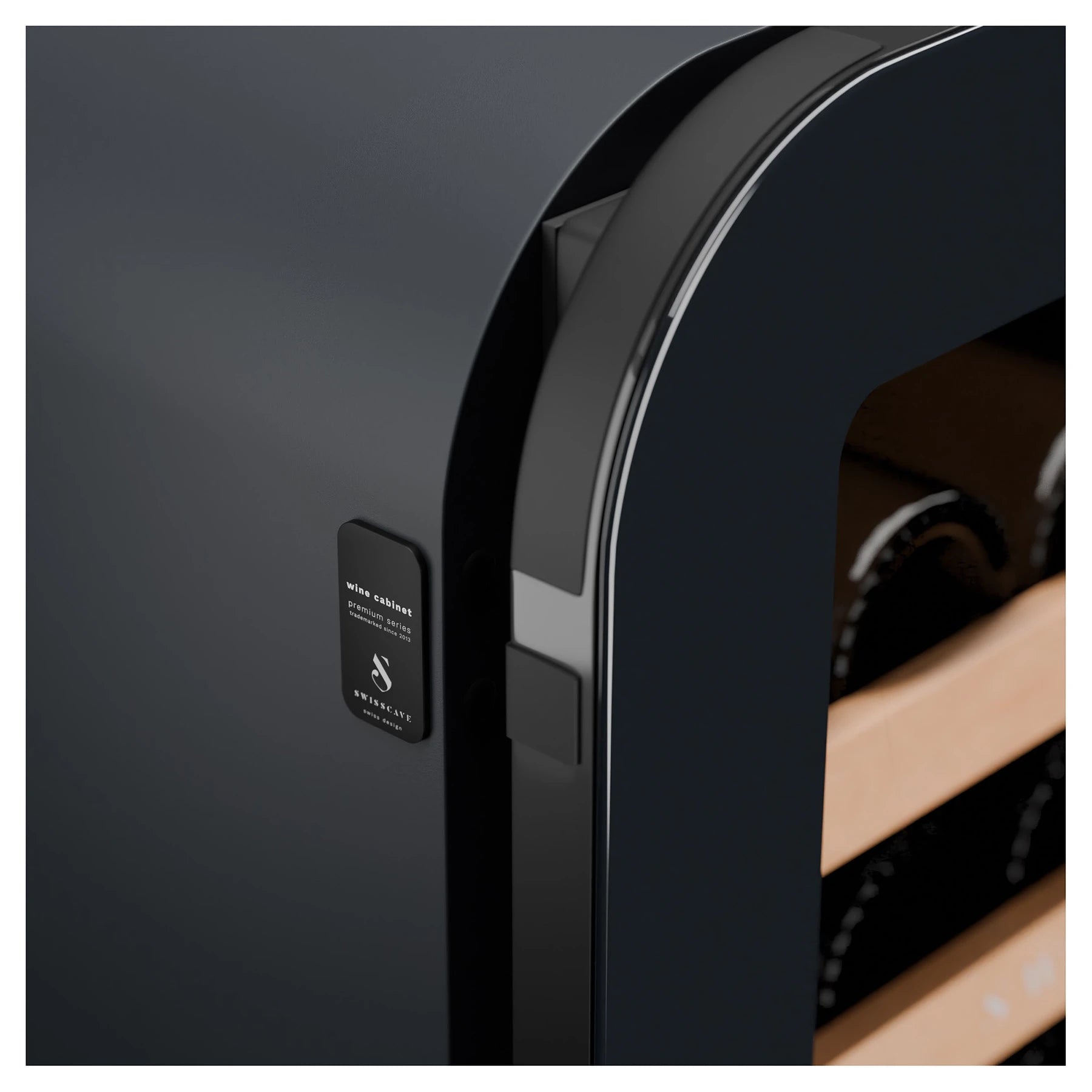 Wine Cooler 68 bottles Swisscave WLB-320DF-BLACK