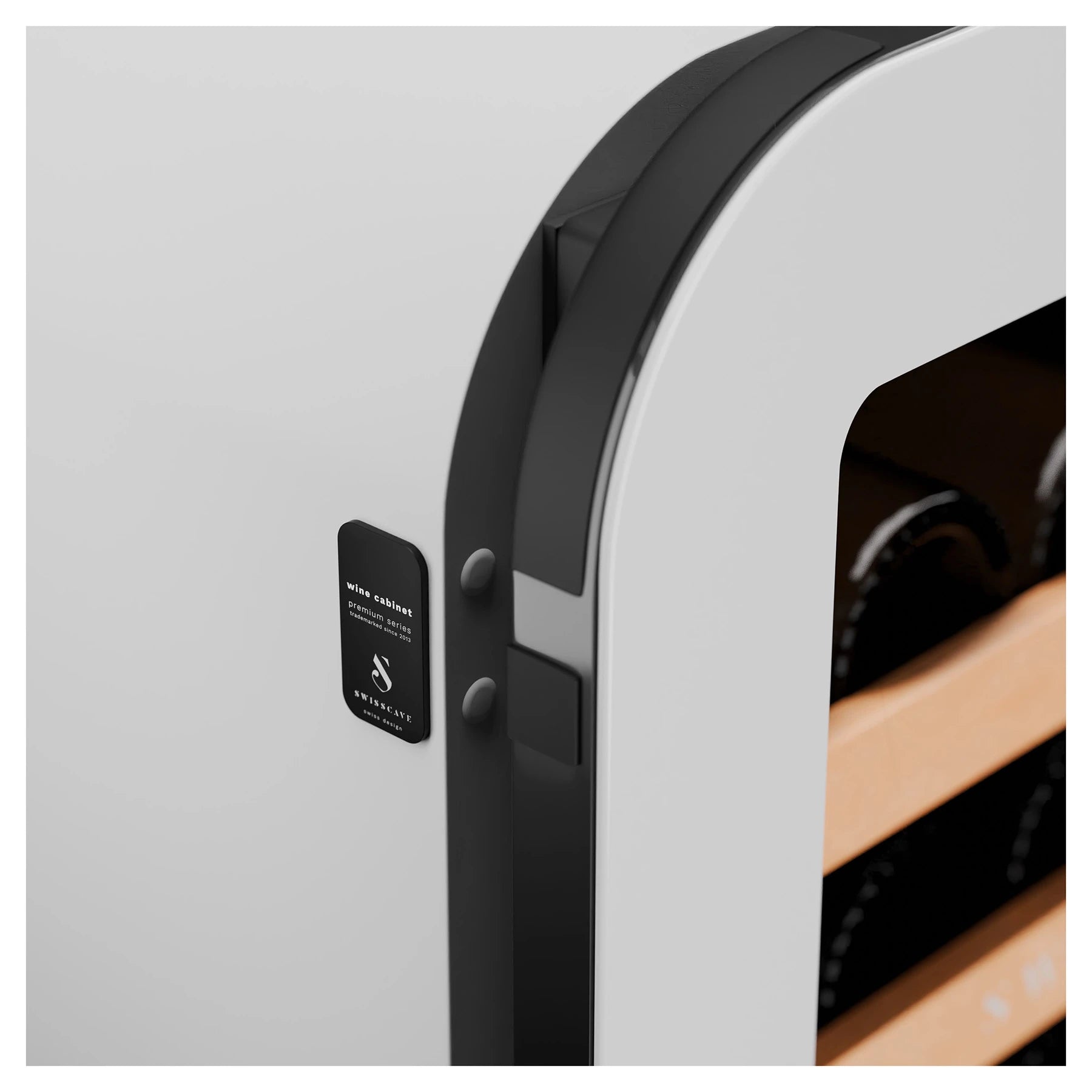 Wine Cooler 68 bottles Swisscave WLB-320DF-WHITE