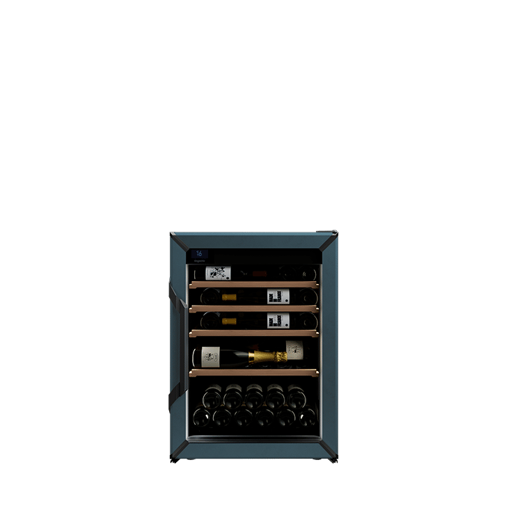 Weinkühlschrank 50 Flaschen Goguette Blau
