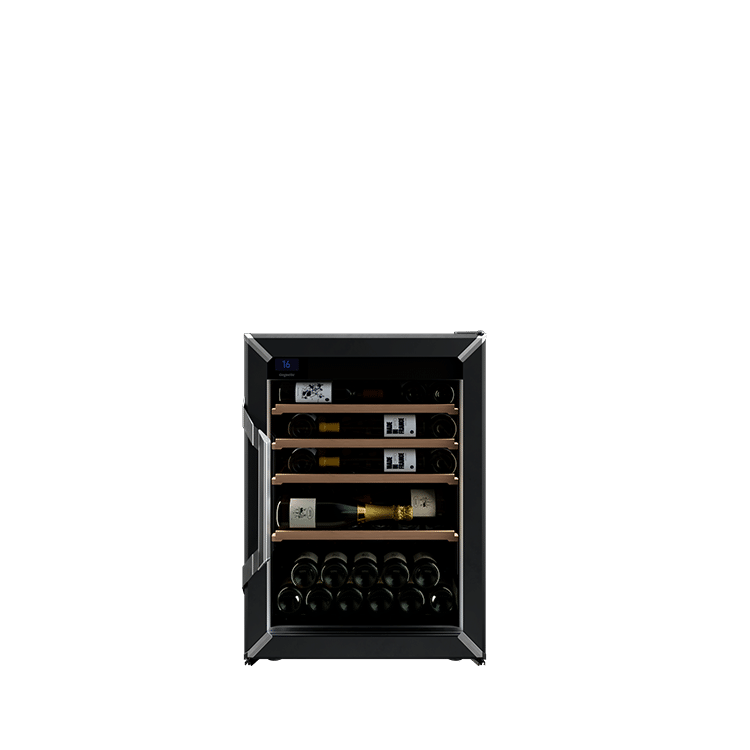 Weinkühlschrank 50 Flaschen Goguette Schwarz