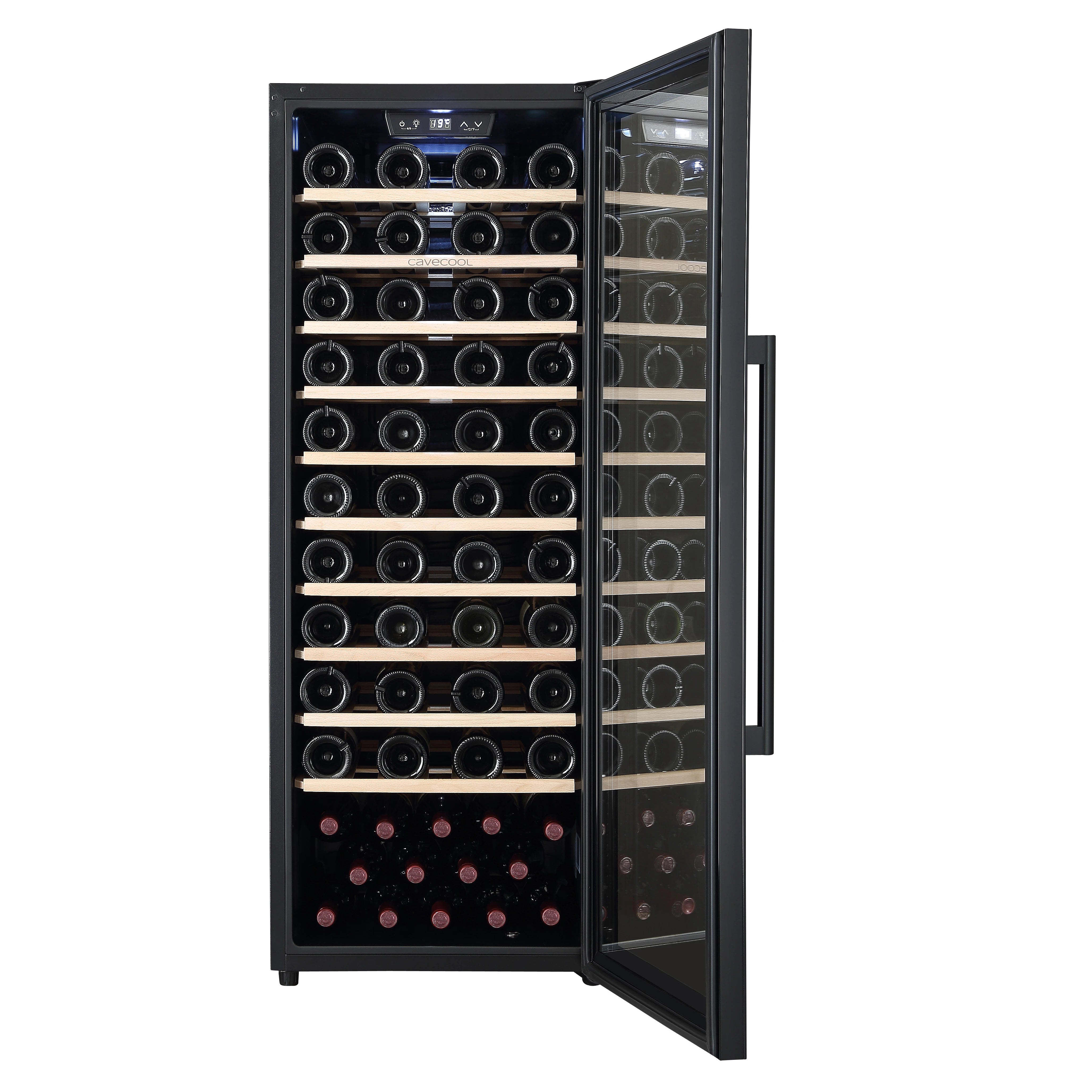 Wine Cooler 84 bottles Cavecool Raw Zircon CC201SB