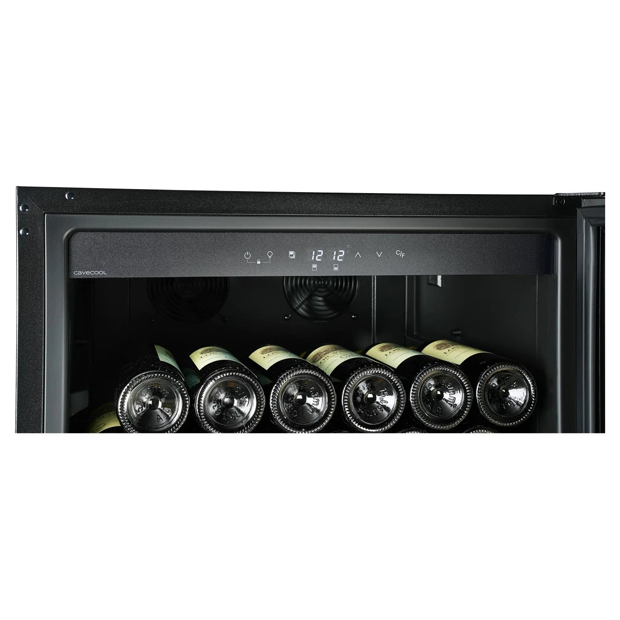 Wine Cooler 97 bottles Cavecool Ideal Emerald Display CC328MB-D