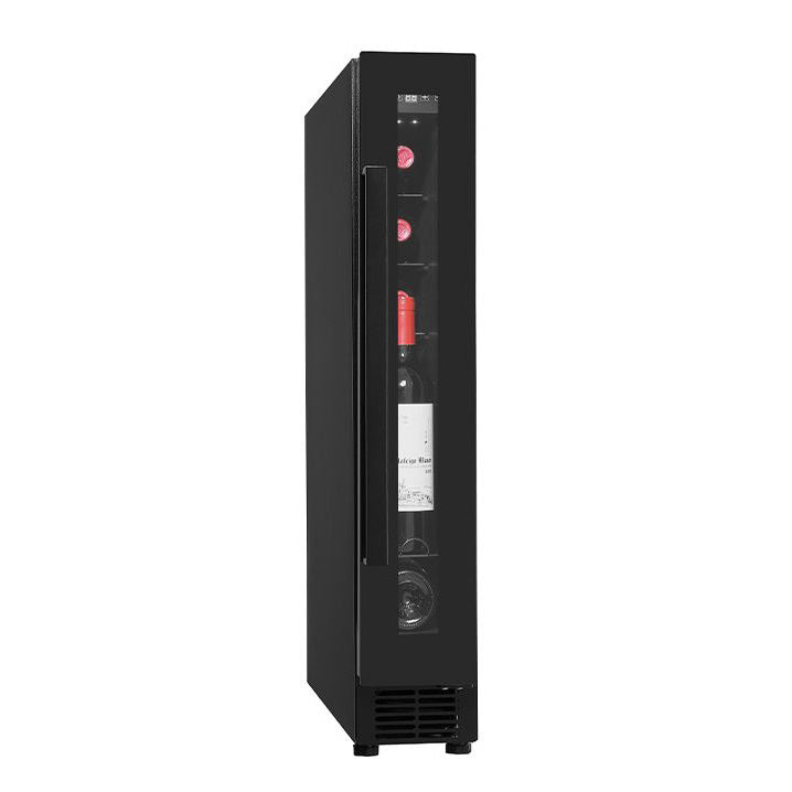 Weinkühlschrank 8 Flaschen Arctic Collection 15S Fullglass Black