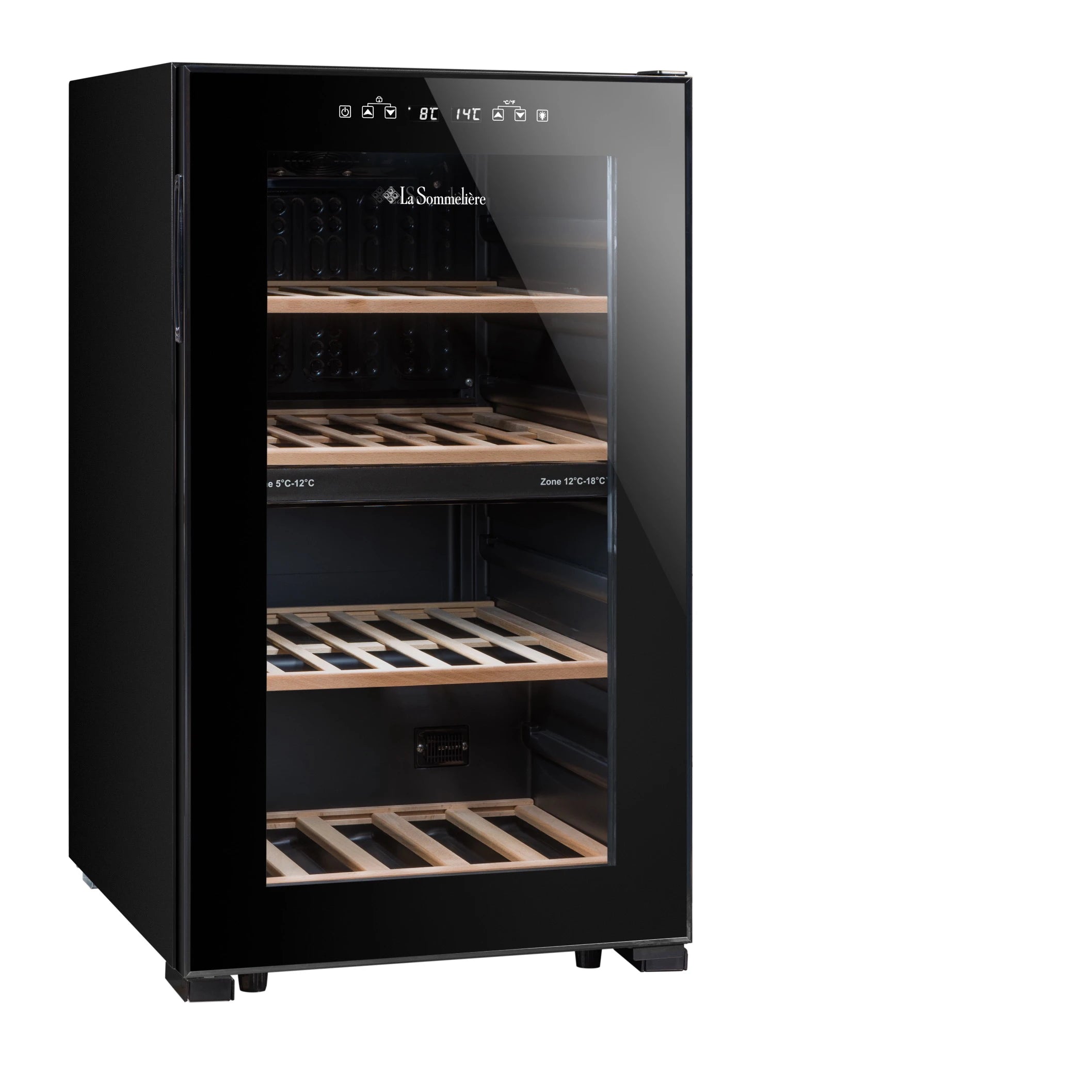 Weinkühlschrank 50 Flaschen La Sommelière LS51.2ZBLACK