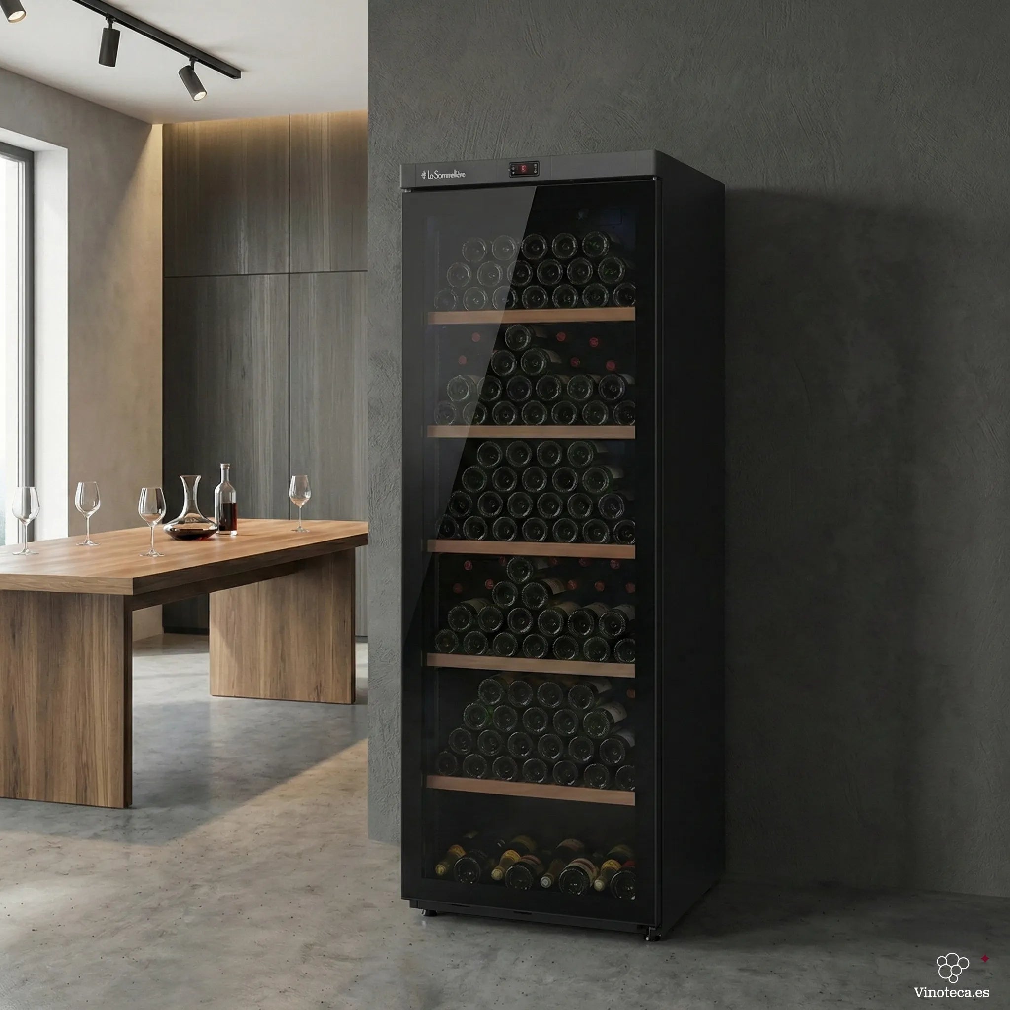 Weinkühlschrank 325 Flaschen La Sommelière VIP330VBLACK