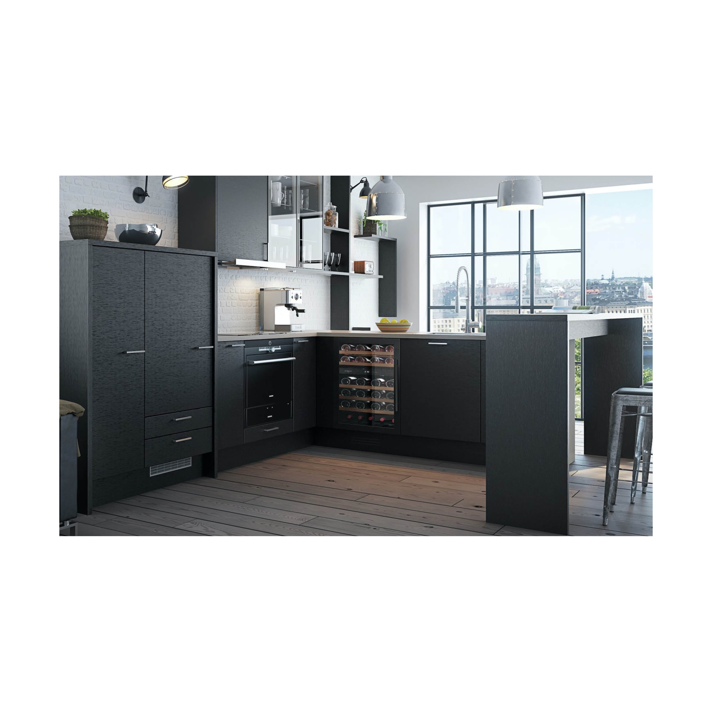 Weinkühlschrank 38 Flaschen WineCave 700 50D Anthracite Black