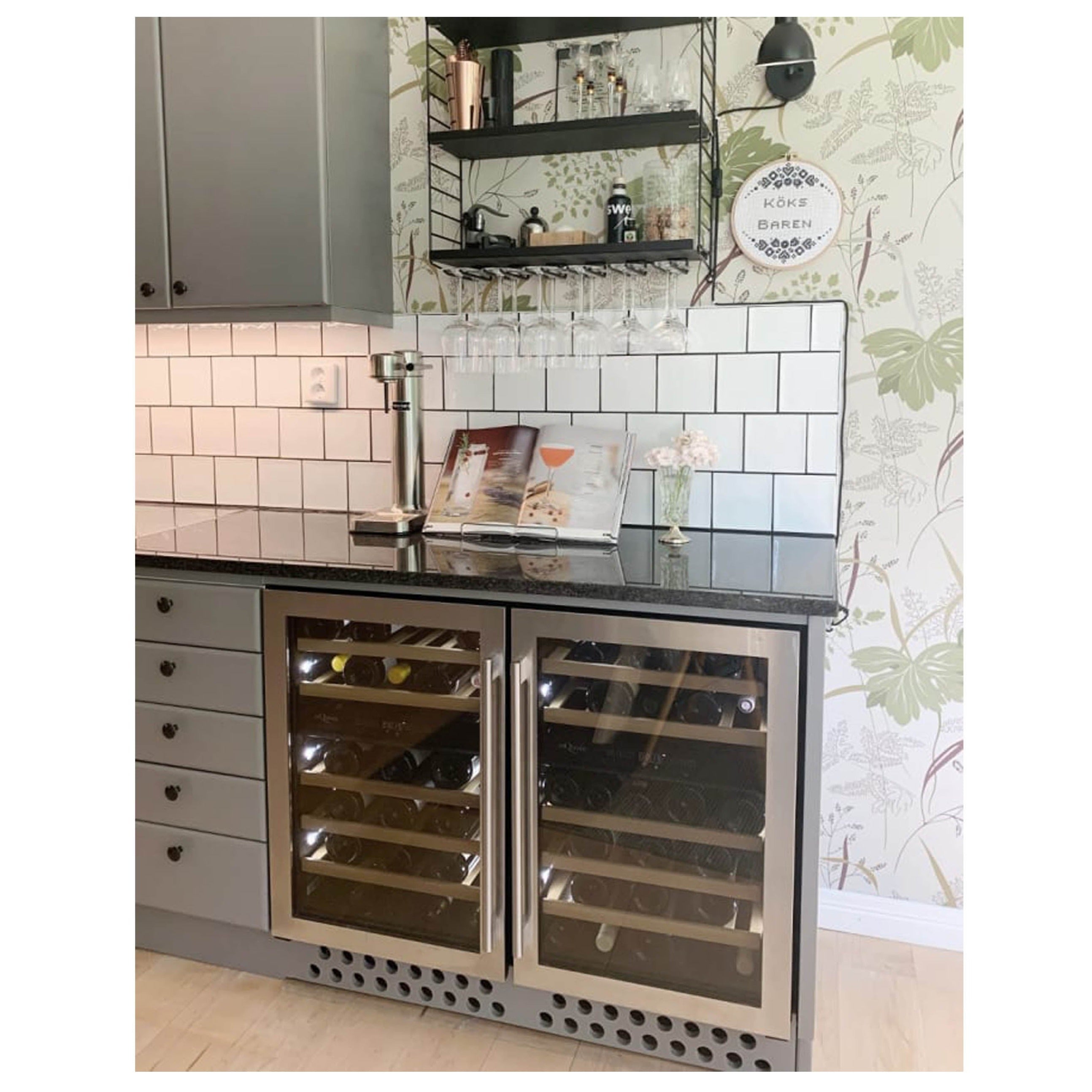 Weinkühlschrank 39 Flaschen WineCave 700 50D Stainless
