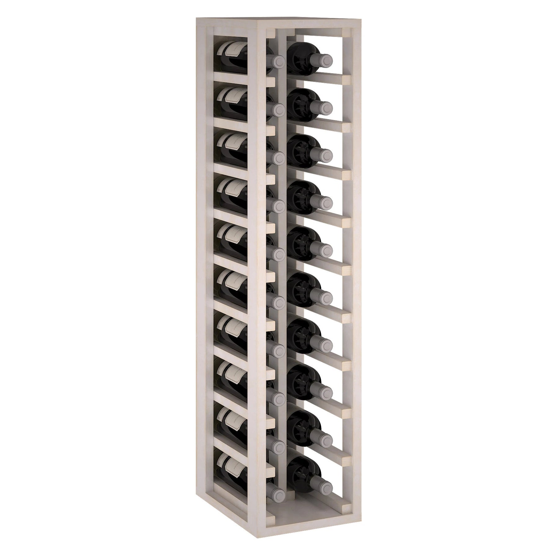 Pinewood wine rack for 20 bottles, Expovinalia Godello EW2032