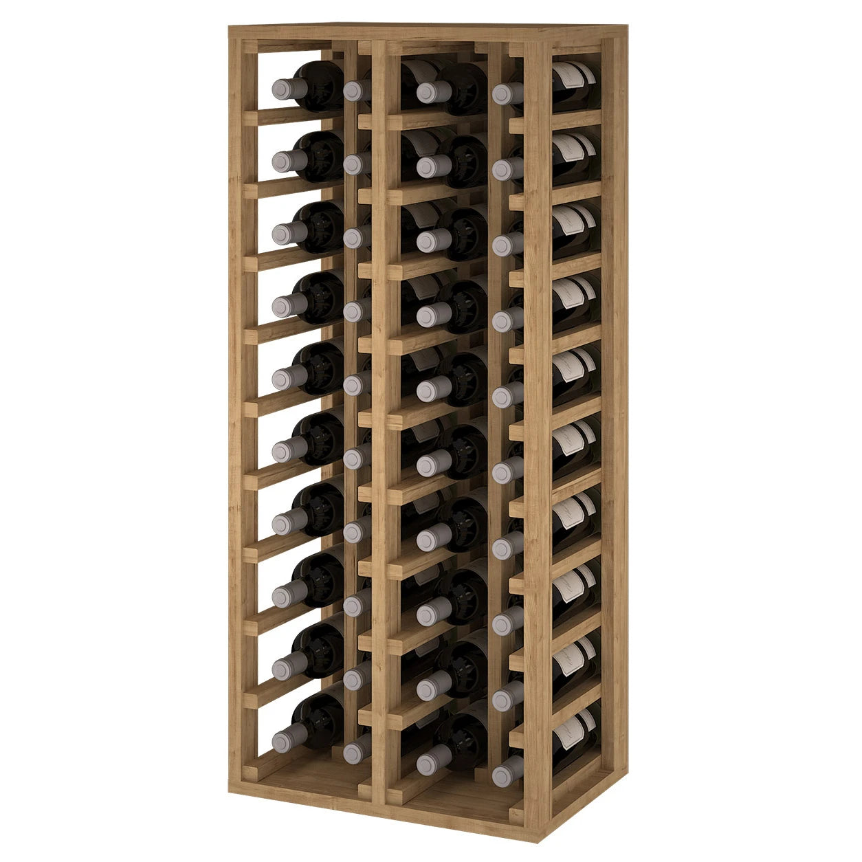 Weinregal aus Kiefernholz für 40 Flaschen, Godello Expovinalia EX2034