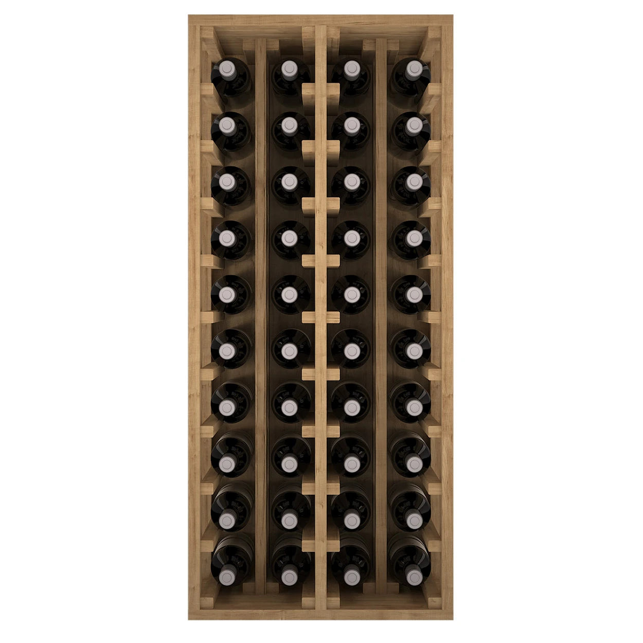 Weinregal aus Kiefernholz für 40 Flaschen, Godello Expovinalia EX2034