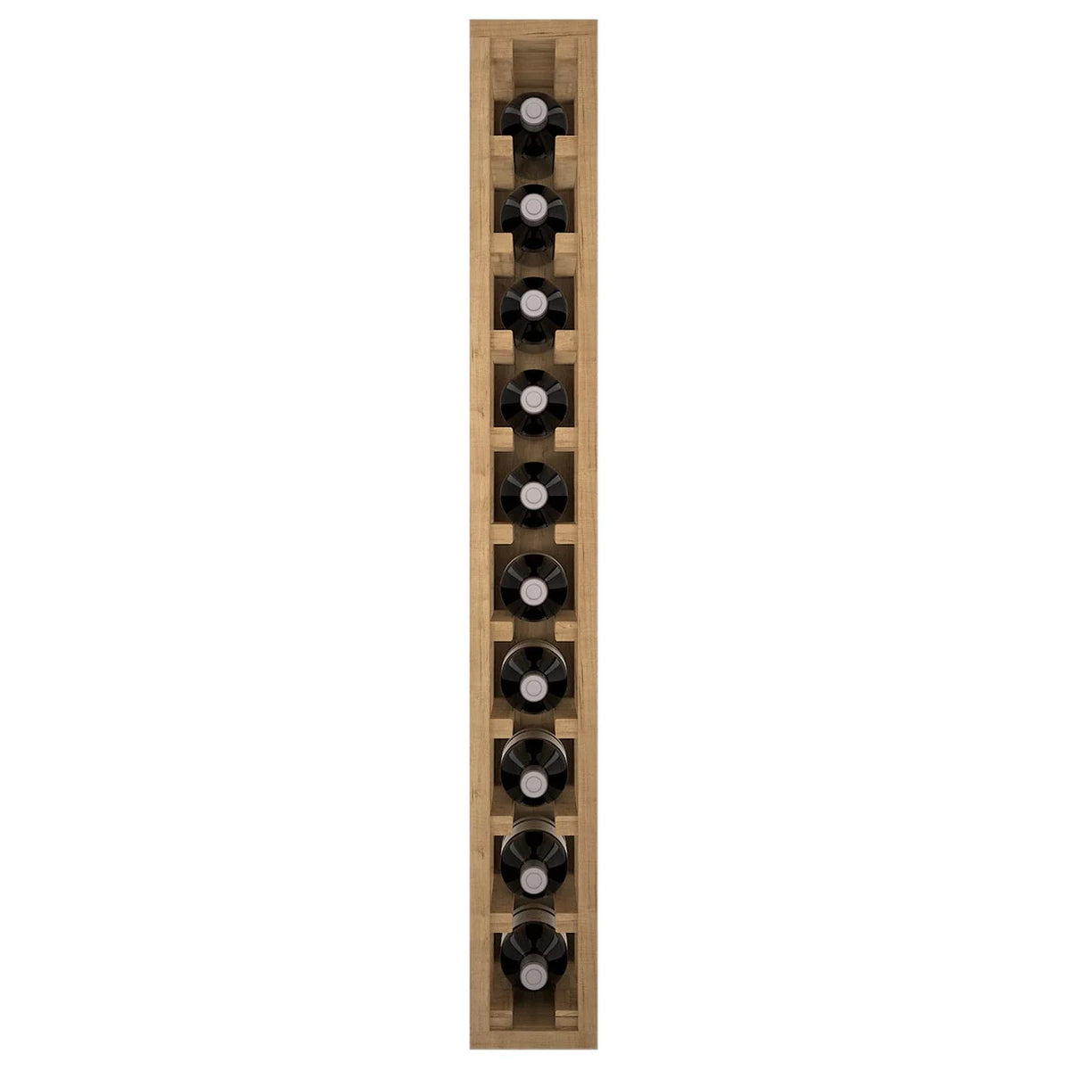 Wine rack for 10 bottles Expovinalia Canedo Godello 2031 – Pine with light oak finish – view 2 – EX2031