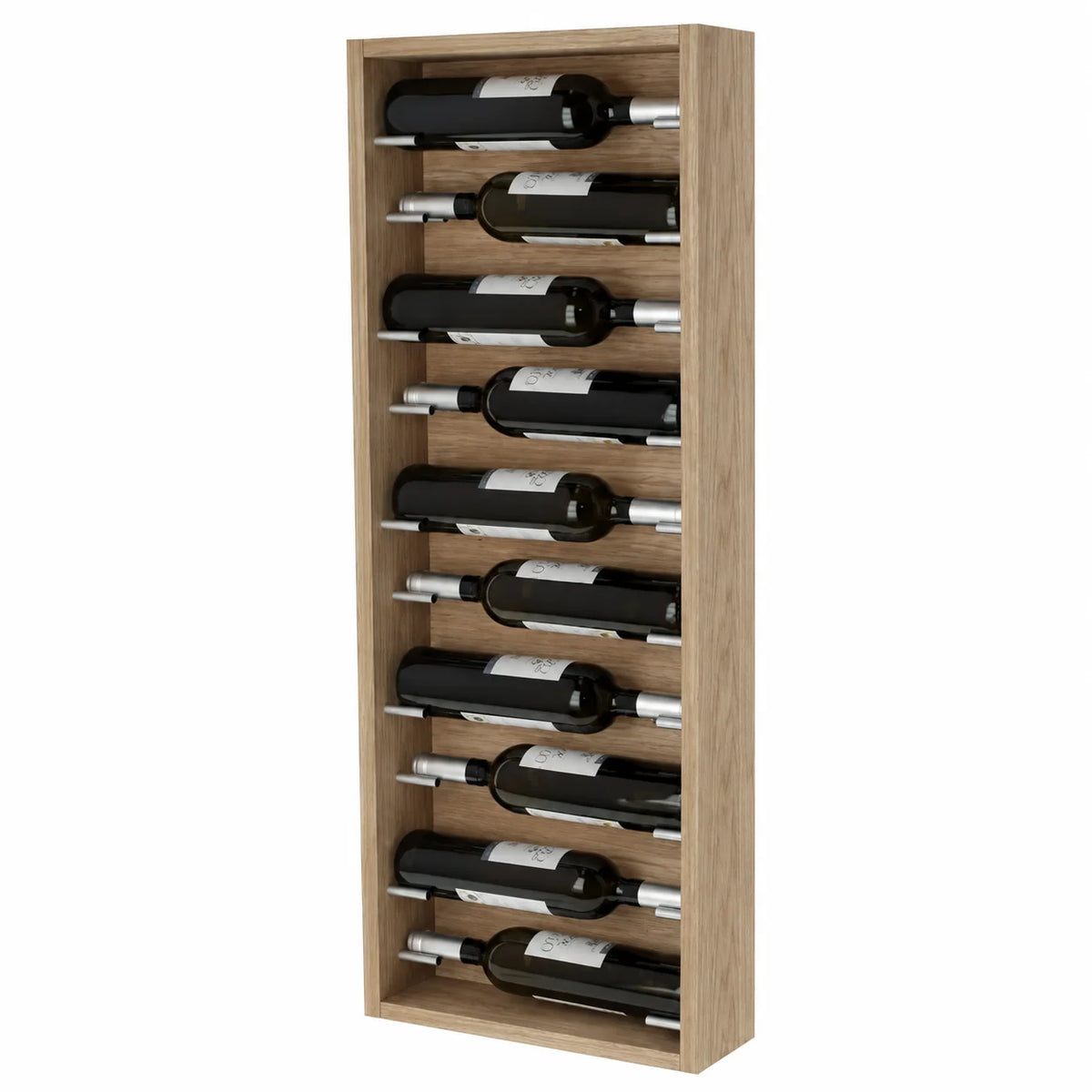 Wine rack for 10 bottles Expovinalia Trofeo Godello 9188 – Natural oak – ER9188
