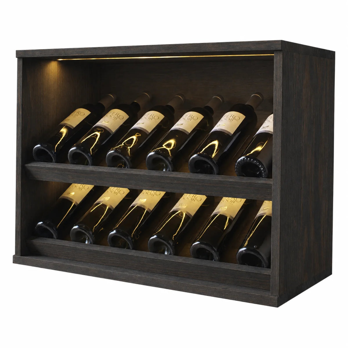 Wine rack for 12 bottles Expovinalia Villafranca Godello 2294 – Black pine – BX2294