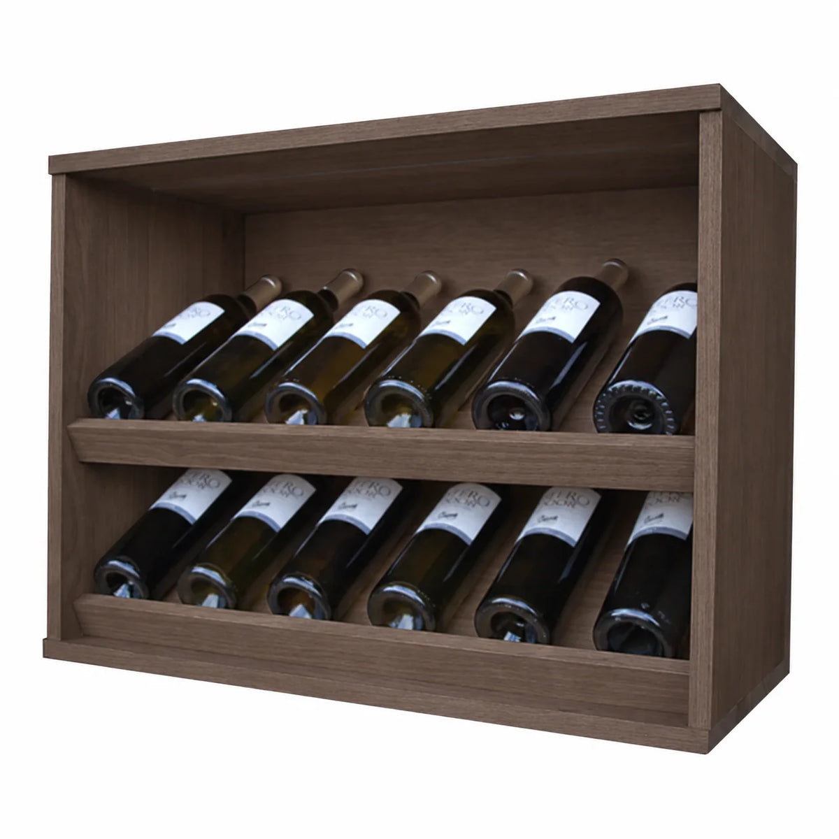 Wine rack for 12 bottles Expovinalia Villafranca Godello 2293 – Dark pine – HX2293