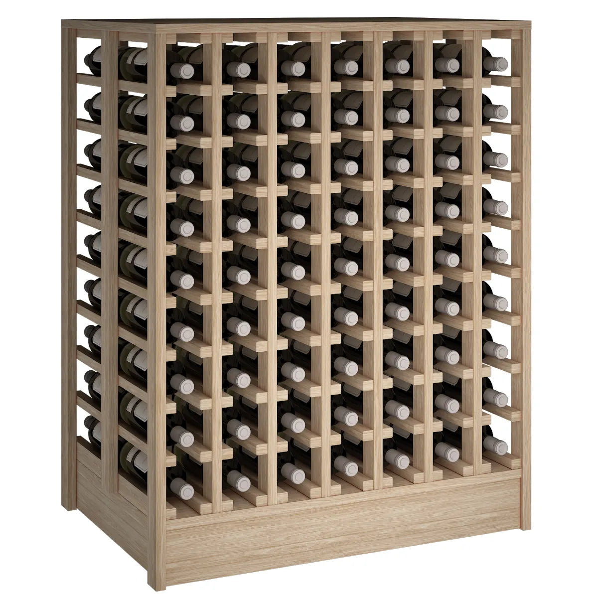 Wine rack for 126 bottles Expovinalia Canedo Isla Godello 2067 – Pine with light oak finish – EX2067