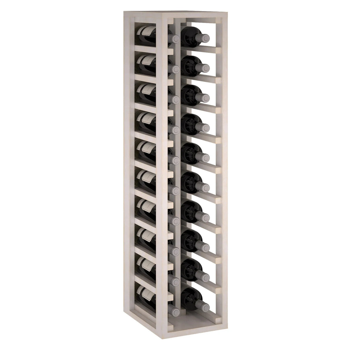 Wine rack for 20 bottles Expovinalia Canedo Godello 2032 – White pine – EW2032