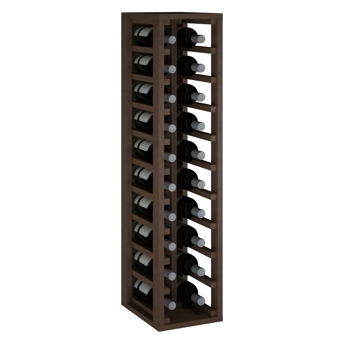 Wine rack for 20 bottles Expovinalia Canedo Godello 2032 – Dark pine – HX2032