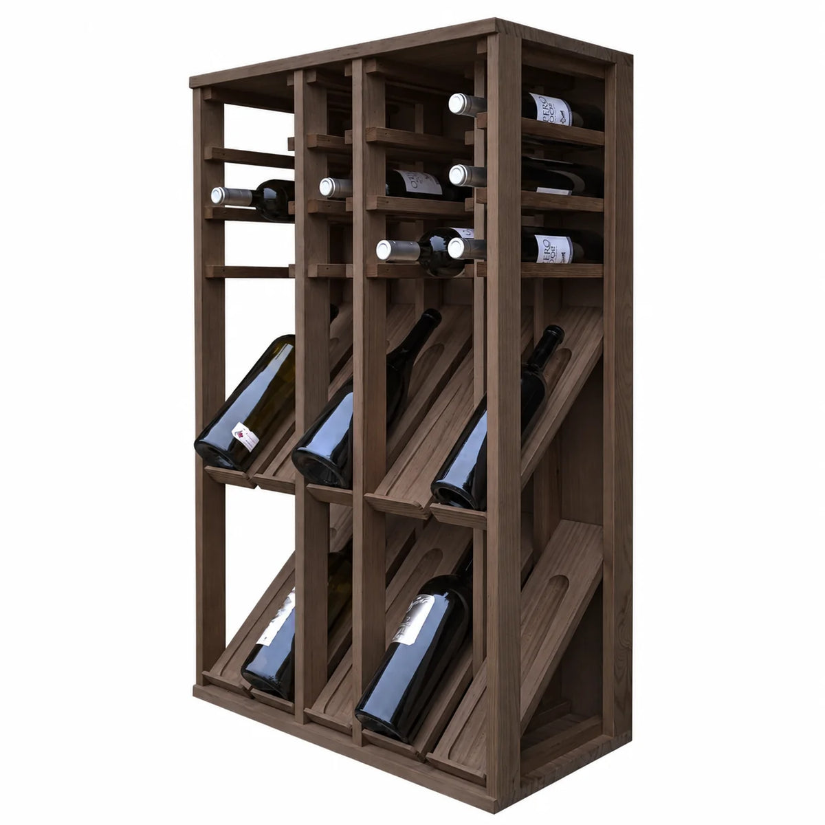 Wine rack for 25 magnum bottles Expovinalia Villafranca Godello 2096 – Dark pine – HX2096