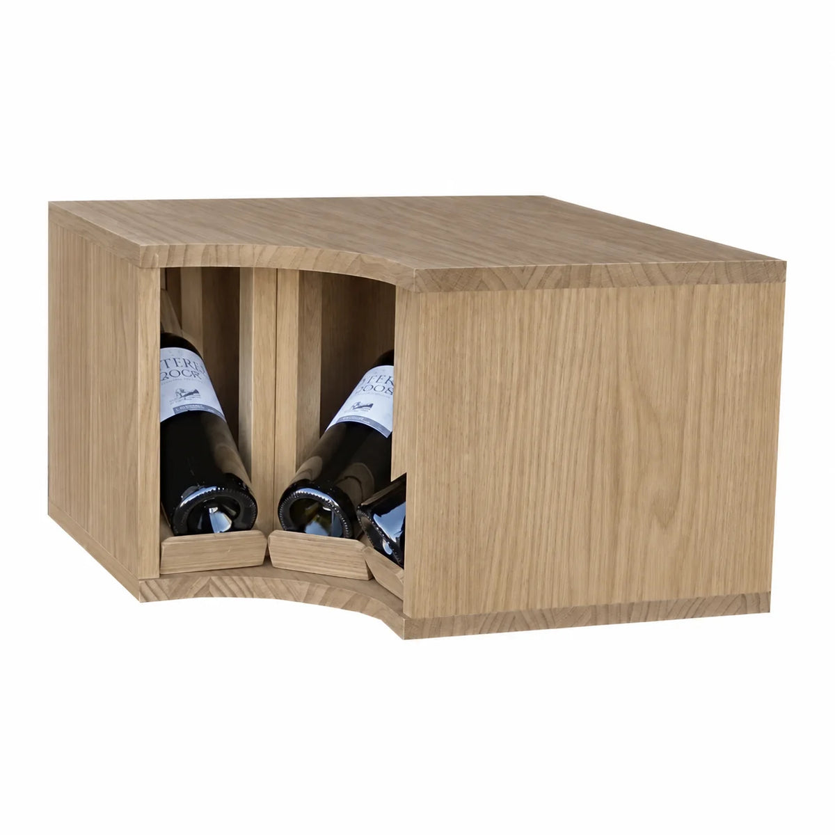 Wine rack for 3 bottles Expovinalia Villafranca Godello 2295 – Natural oak – ER2295