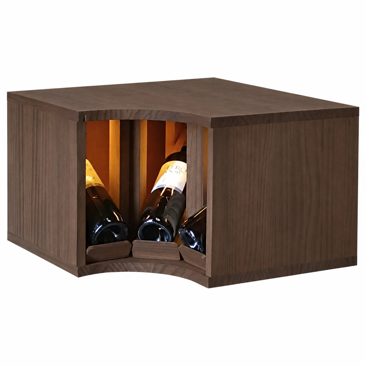 Wine rack for 3 bottles Expovinalia Villafranca Godello 2296 – Dark pine – HX2296