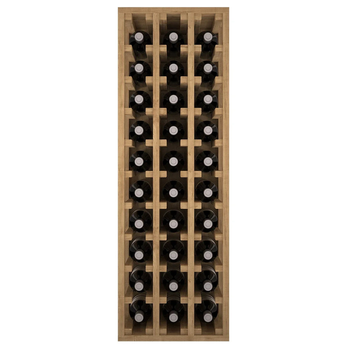 Wine rack for 30 bottles Expovinalia Canedo Godello 2033 – Pine with light oak finish – view 2 – EX2033