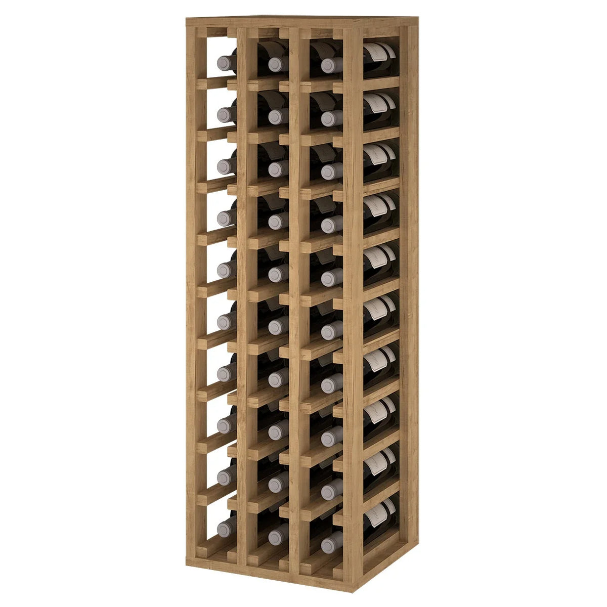 Wine rack for 30 bottles Expovinalia Canedo Godello 2033 – Pine with light oak finish – view 3 – EX2033