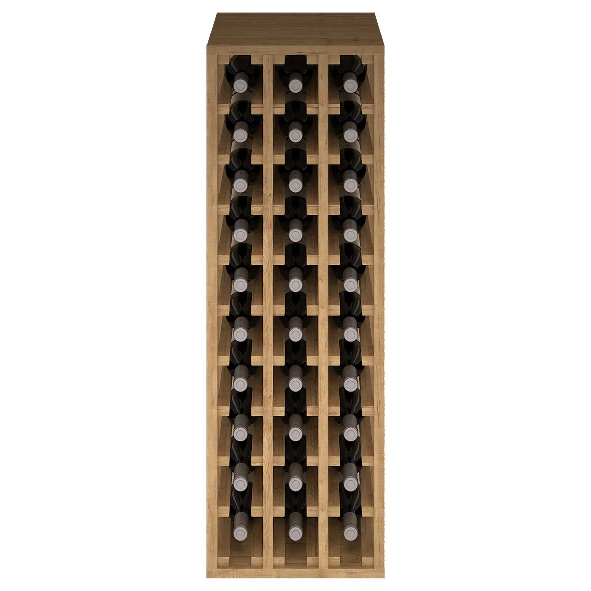 Wine rack for 30 bottles Expovinalia Canedo Godello 2033 – Pine with light oak finish – view 4 – EX2033