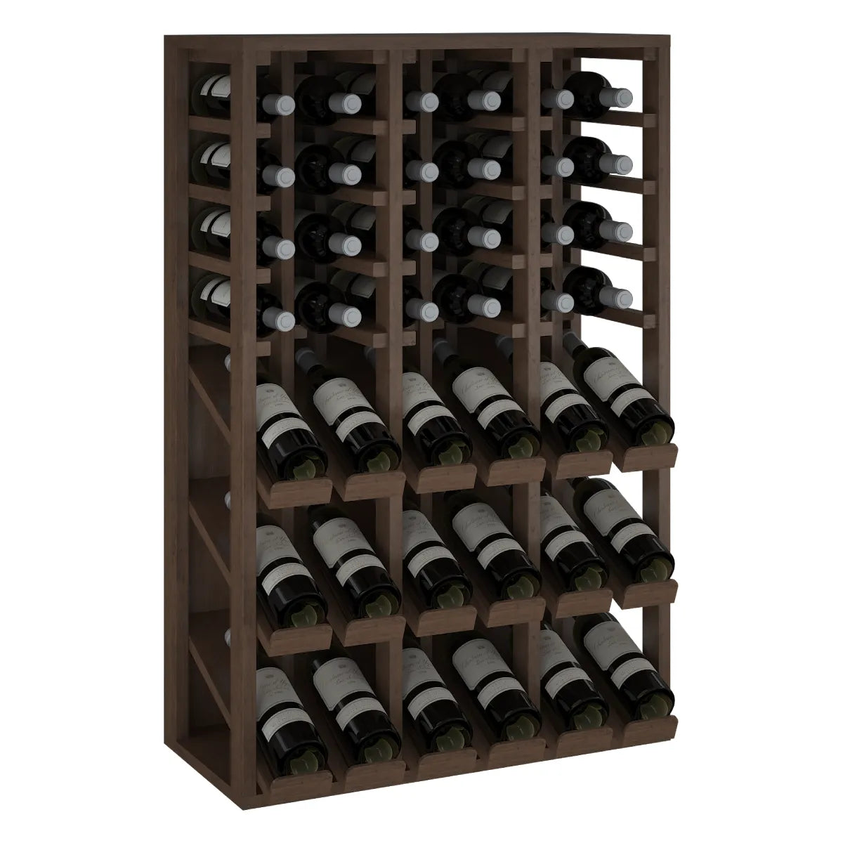 Wine rack for 36 bottles Expovinalia Villafranca Godello 2091 – Dark pine – HX2091
