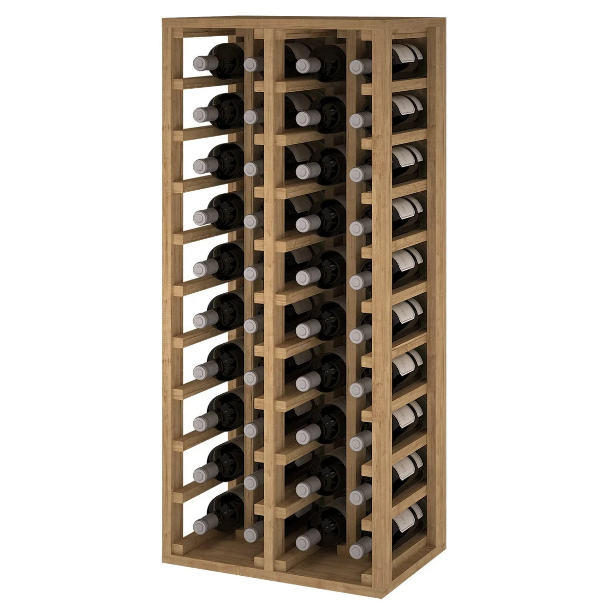 Wine rack for 40 bottles Expovinalia Canedo Godello 2034 – Pine with light oak finish – view 3 – EX2034