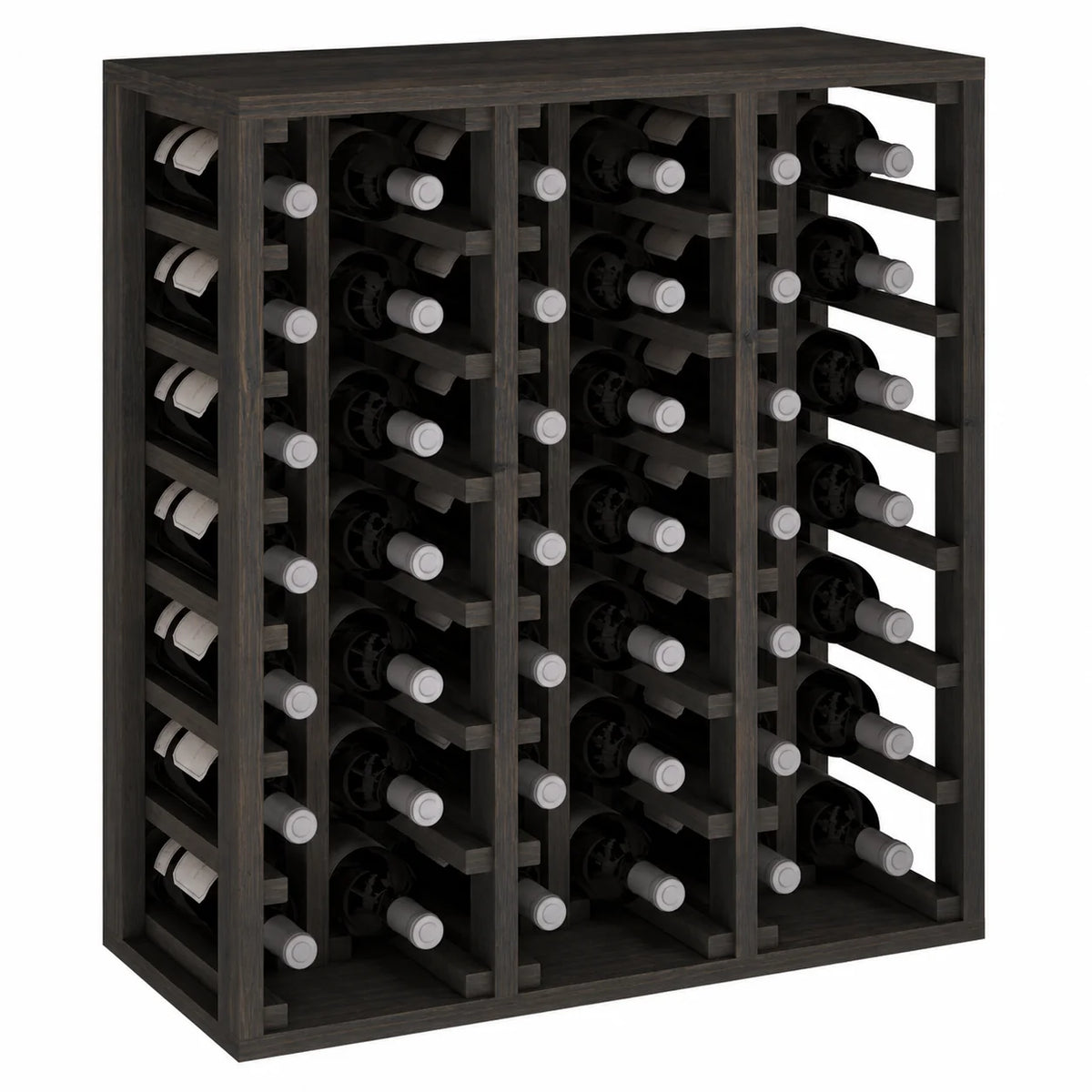 Wine rack for 42 bottles Expovinalia Canedo Godello 2061 – Black pine – BX2061