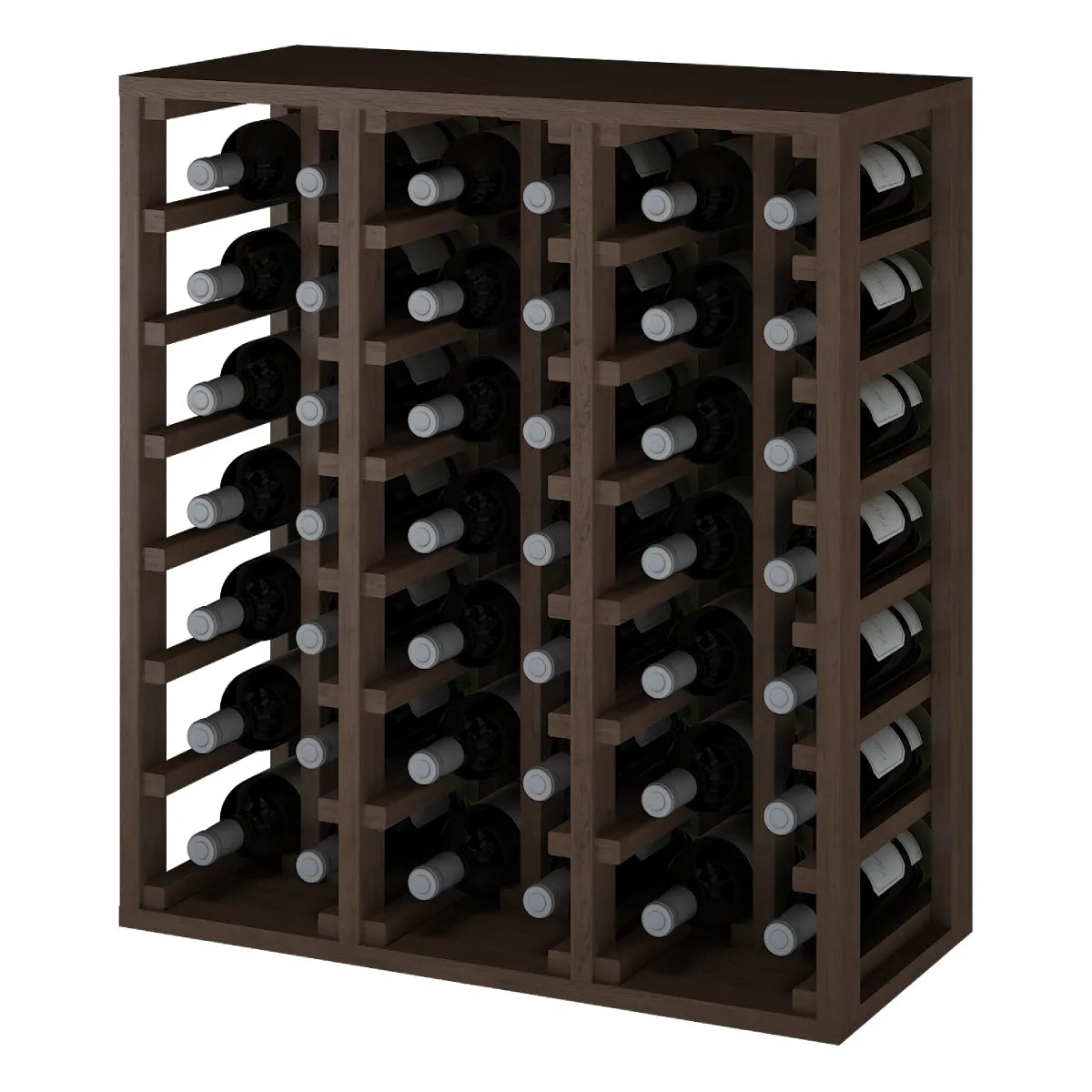 Wine rack for 42 bottles Expovinalia Canedo Godello 2061 – Dark pine – HX2061