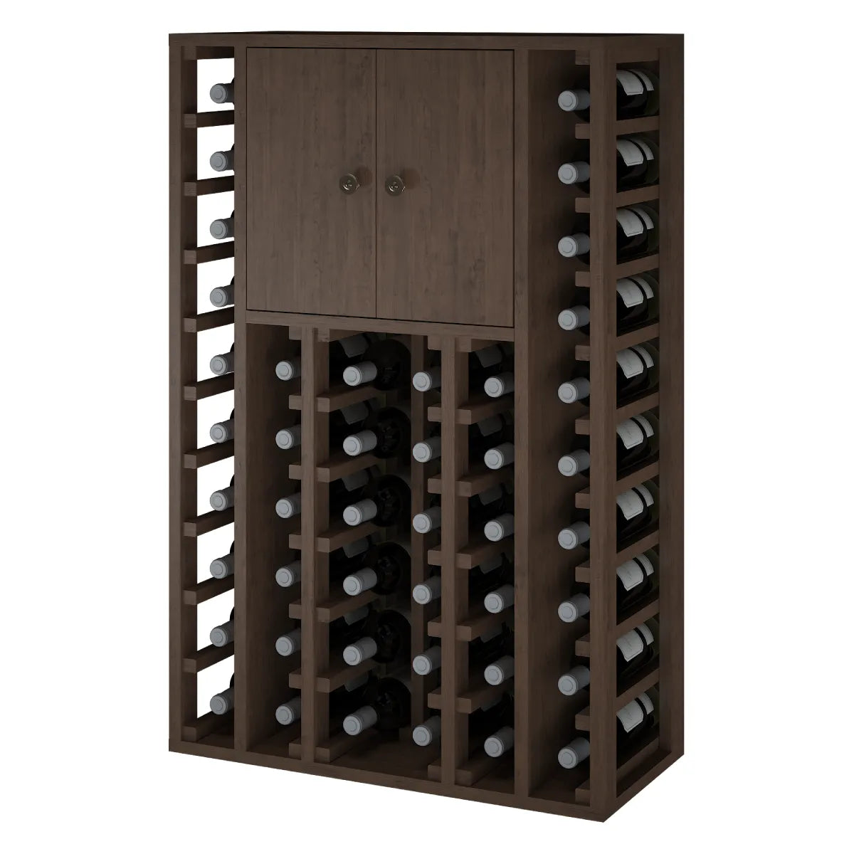 Wine rack for 46 bottles Expovinalia Cacabelos 1 Godello 2515 – Dark pine – HX2515