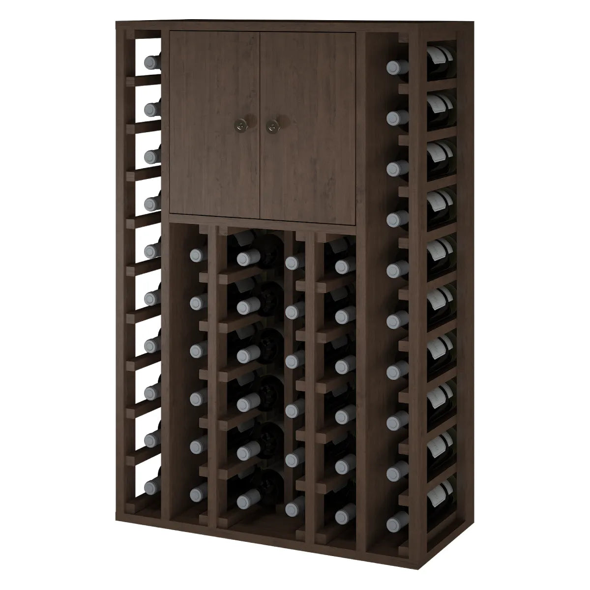 Wine rack for 46 bottles Expovinalia Cacabelos 2 Godello 2516 – Dark pine – HX2516