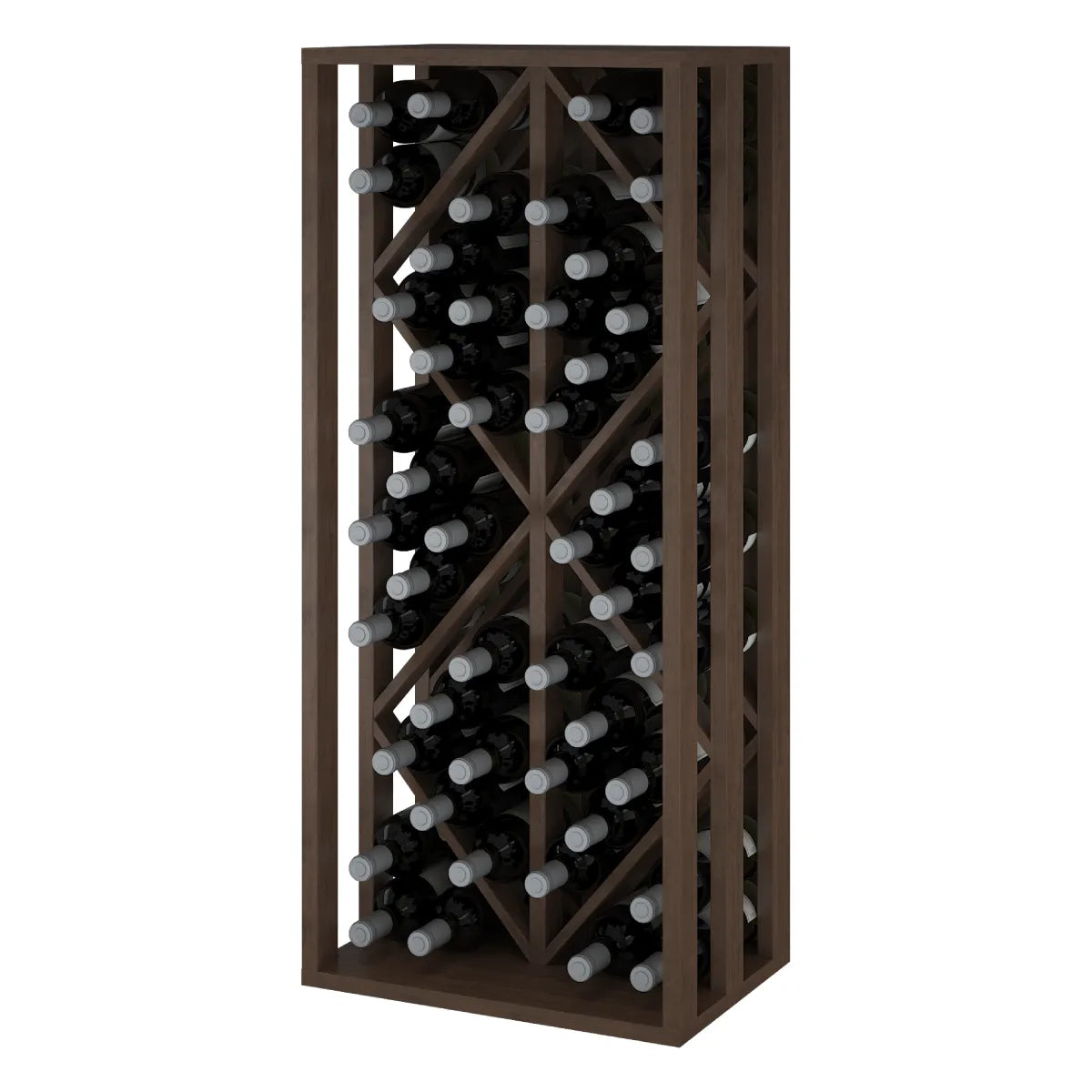 Wine rack for 48 bottles Expovinalia Toral Godello 2532 – Dark pine – HX2532