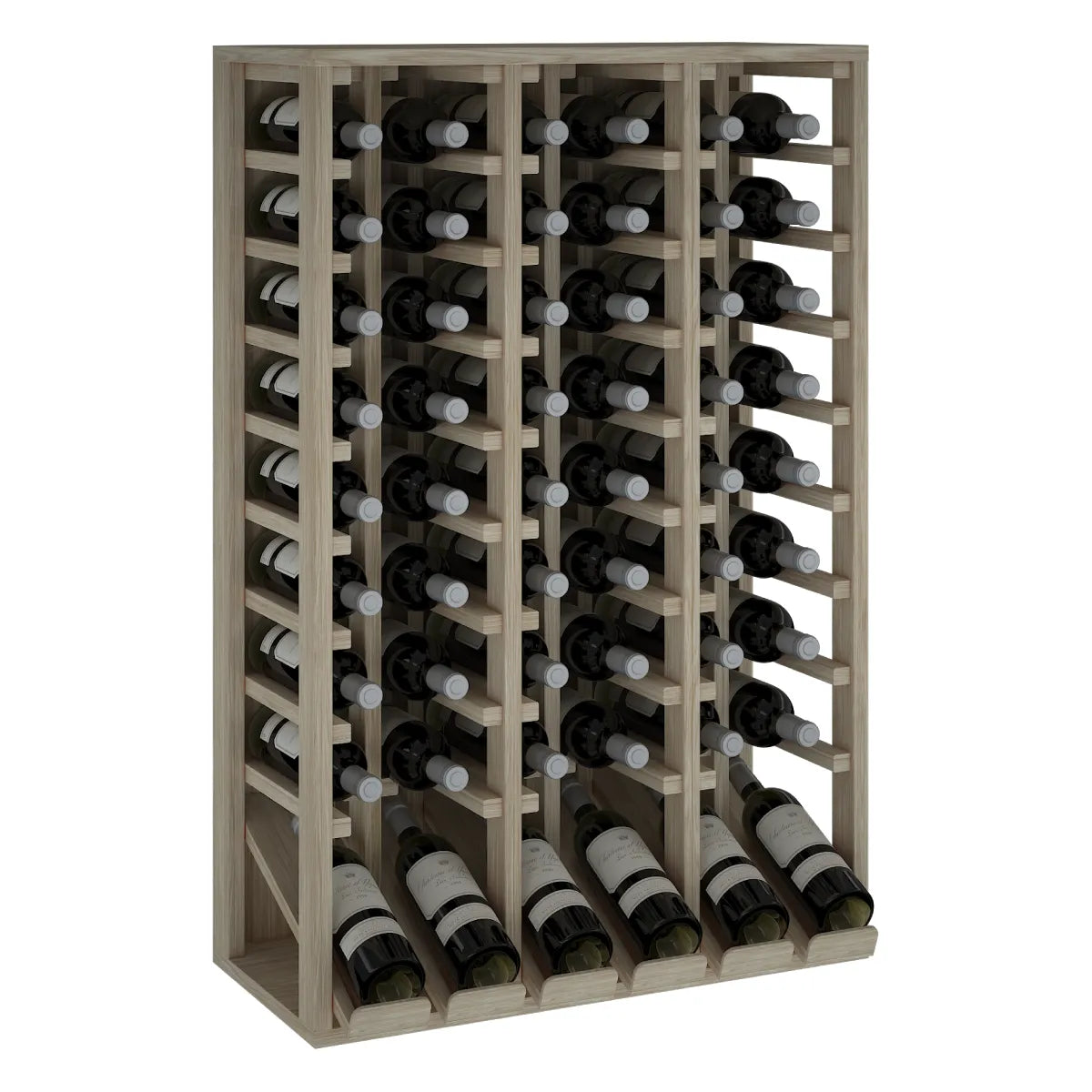Wine rack for 48 bottles Expovinalia Villafranca Godello 2092 – Natural oak – ER2092
