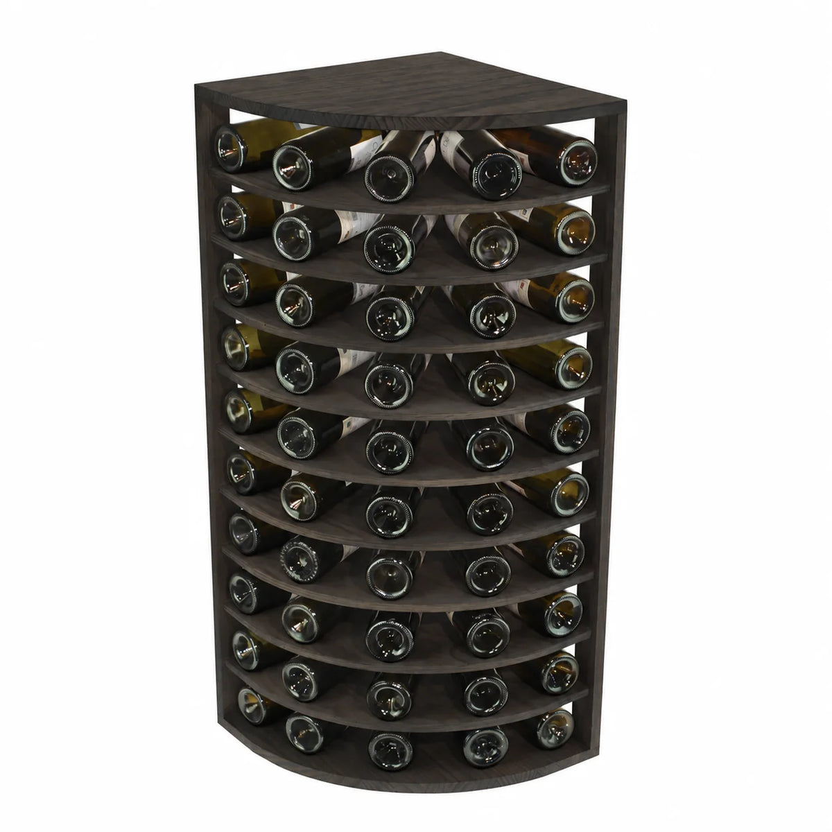 Wine rack for 50 bottles Expovinalia Quilós Godello 2036 – Black pine – BX2036