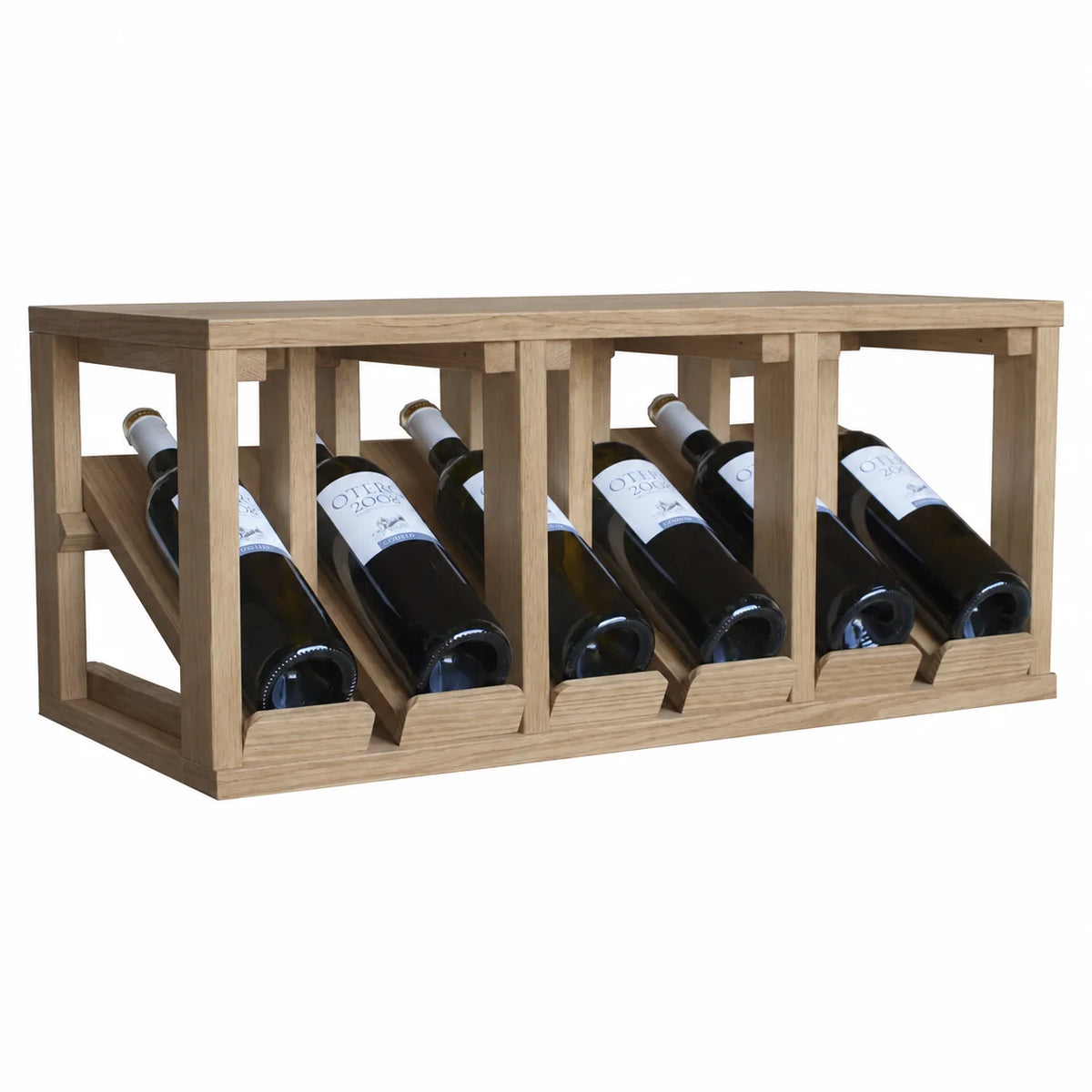 Wine rack for 6 bottles Expovinalia Villafranca Godello 2191 – Natural oak – ER2191