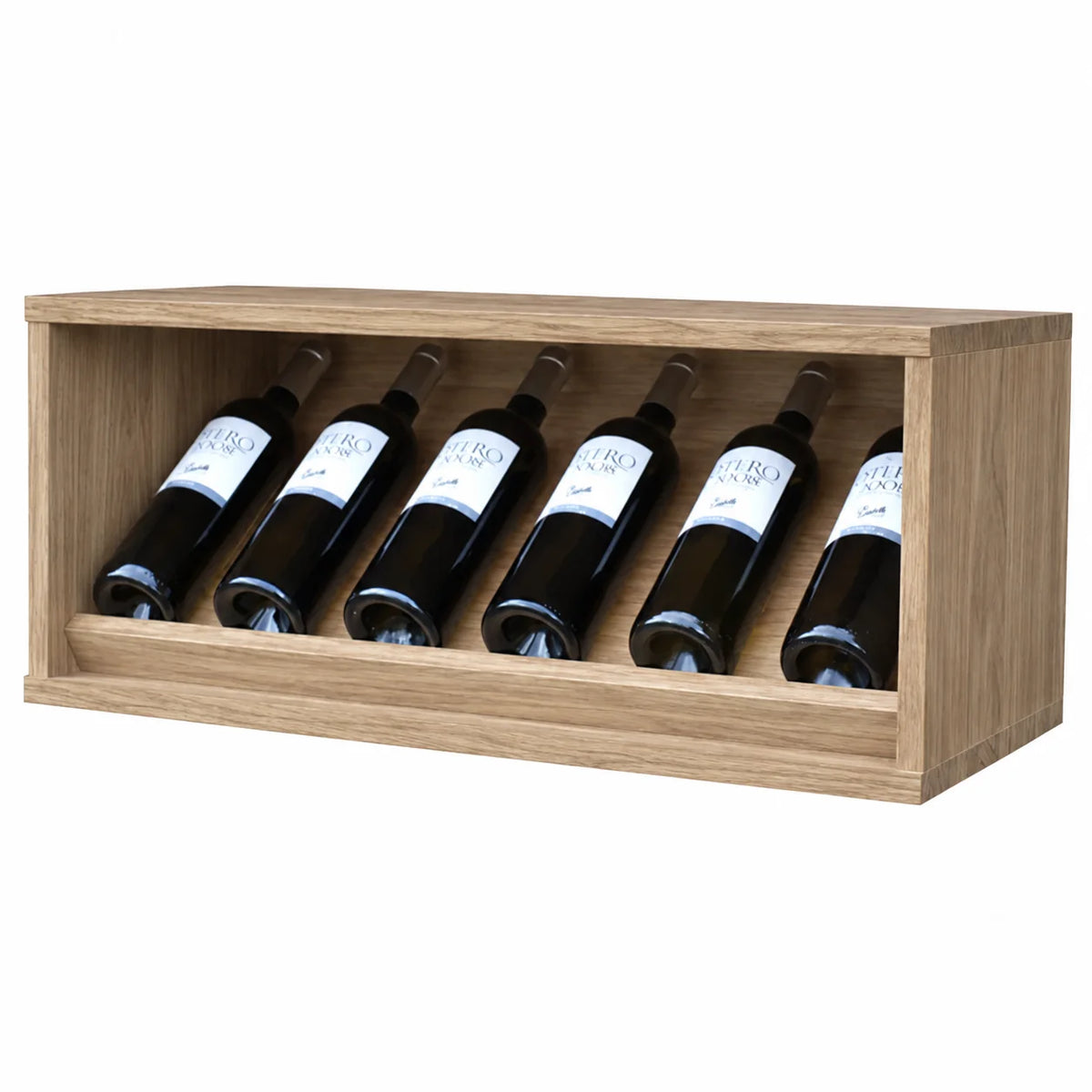 Wine rack for 6 bottles Expovinalia Villafranca Godello 2291 – Natural oak – ER2291
