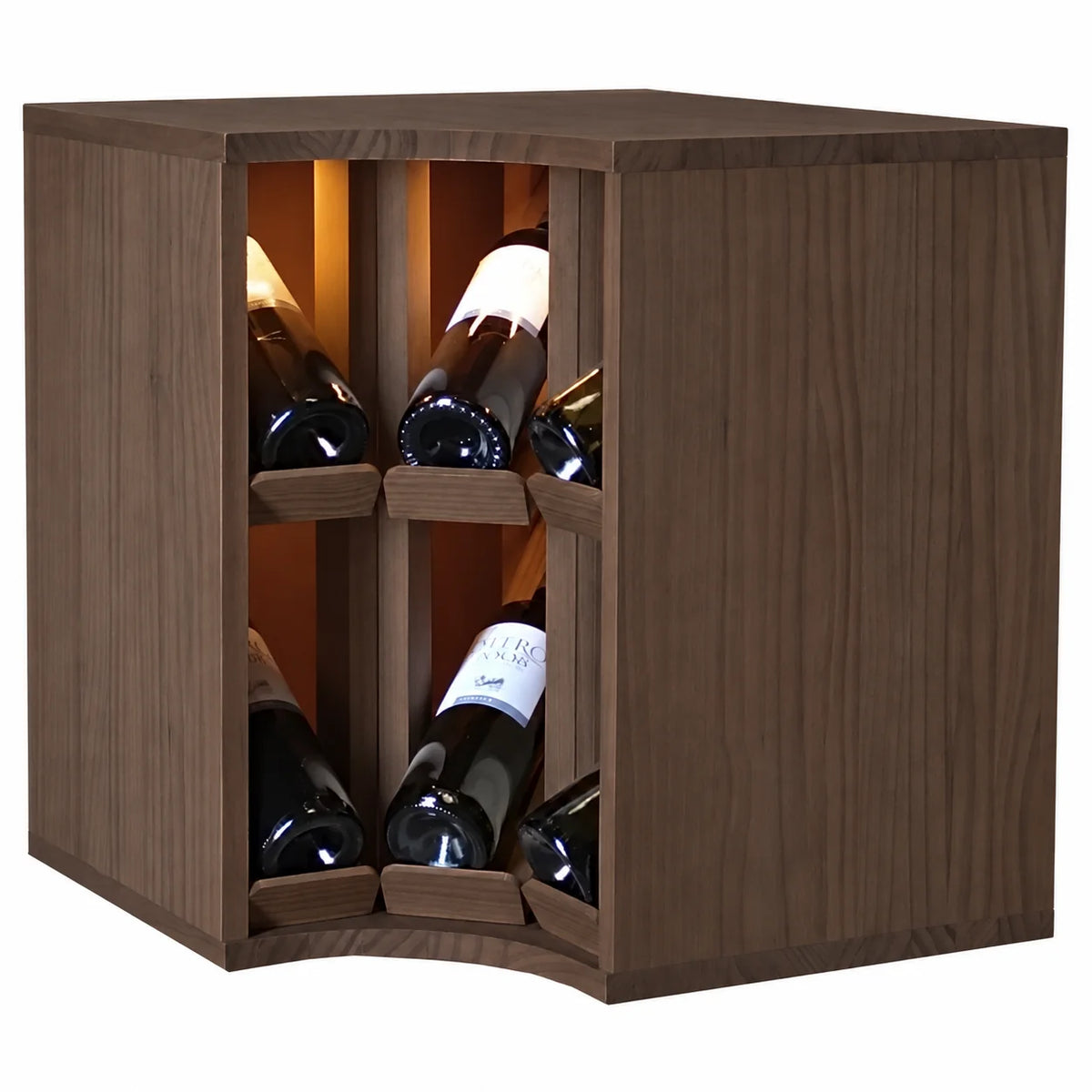 Wine rack for 6 bottles Expovinalia Villafranca Godello 2298 – Dark pine – HX2298
