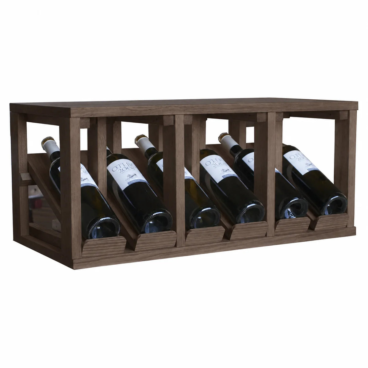 Wine rack for 6 bottles Expovinalia Villafranca Godello 2191 – Dark pine – HX2191
