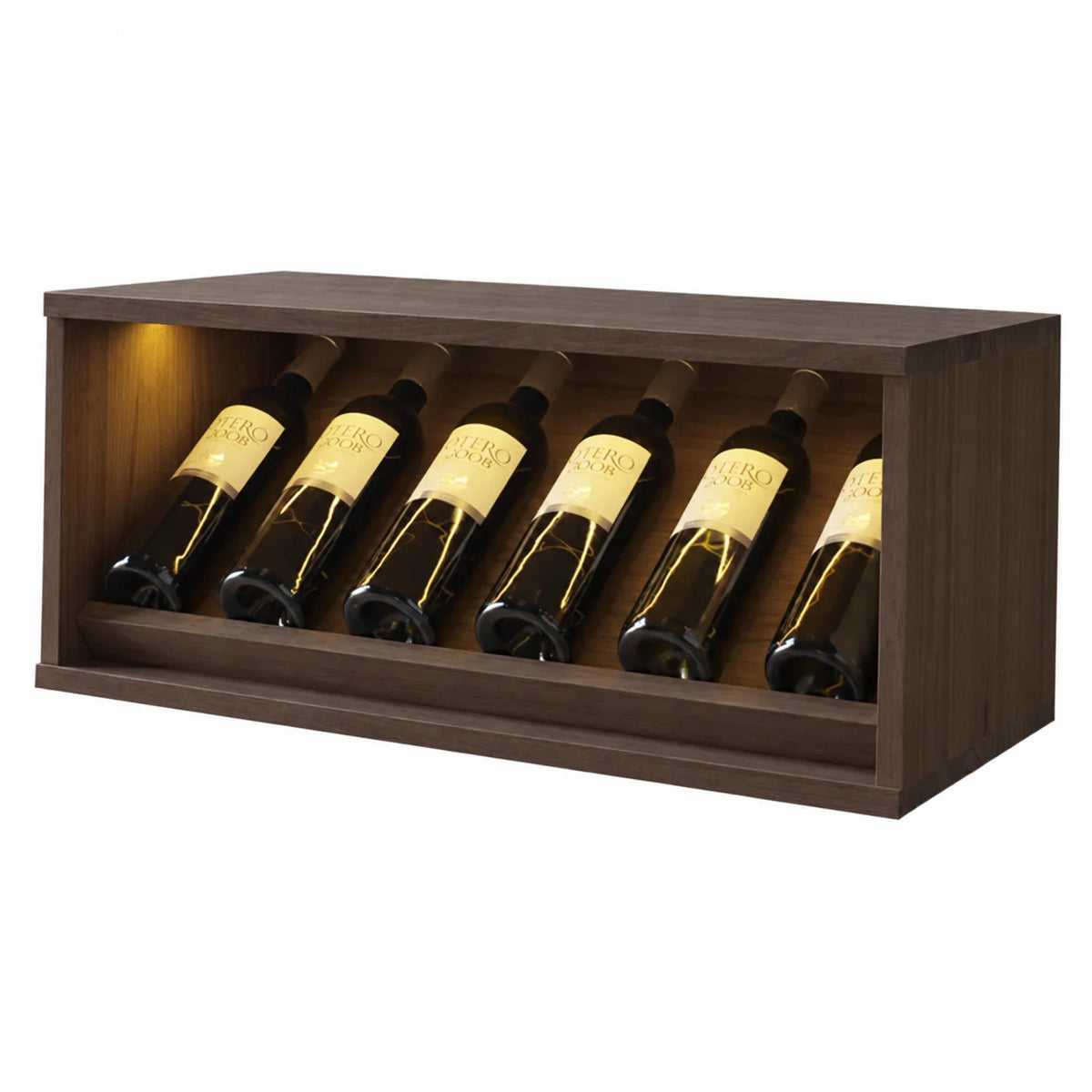 Wine rack for 6 bottles Expovinalia Villafranca Godello 2292 – Dark pine – HX2292