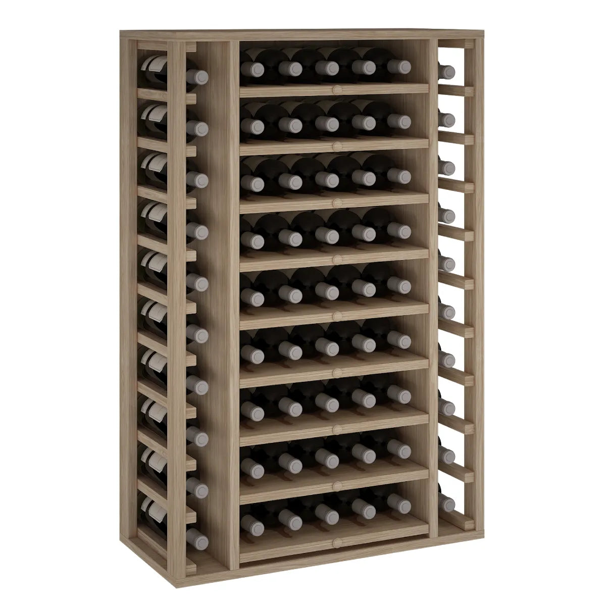 Wine rack for 65 bottles Expovinalia Arganza Godello 2540 – Natural oak – ER2540