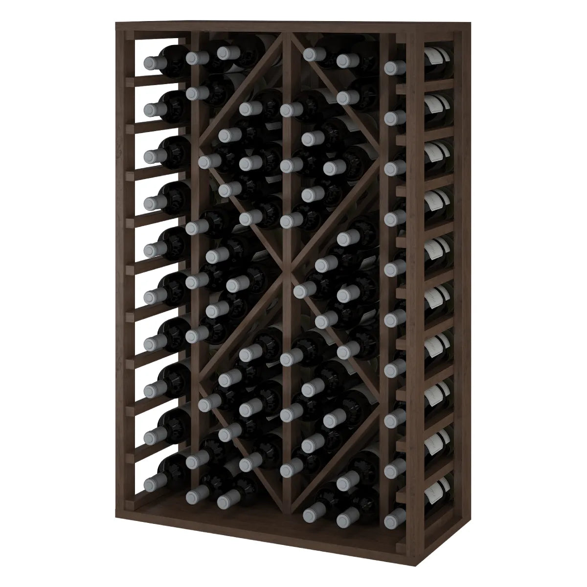 Wine rack for 68 bottles Expovinalia Toral Godello 2530 – Dark pine – HX2530
